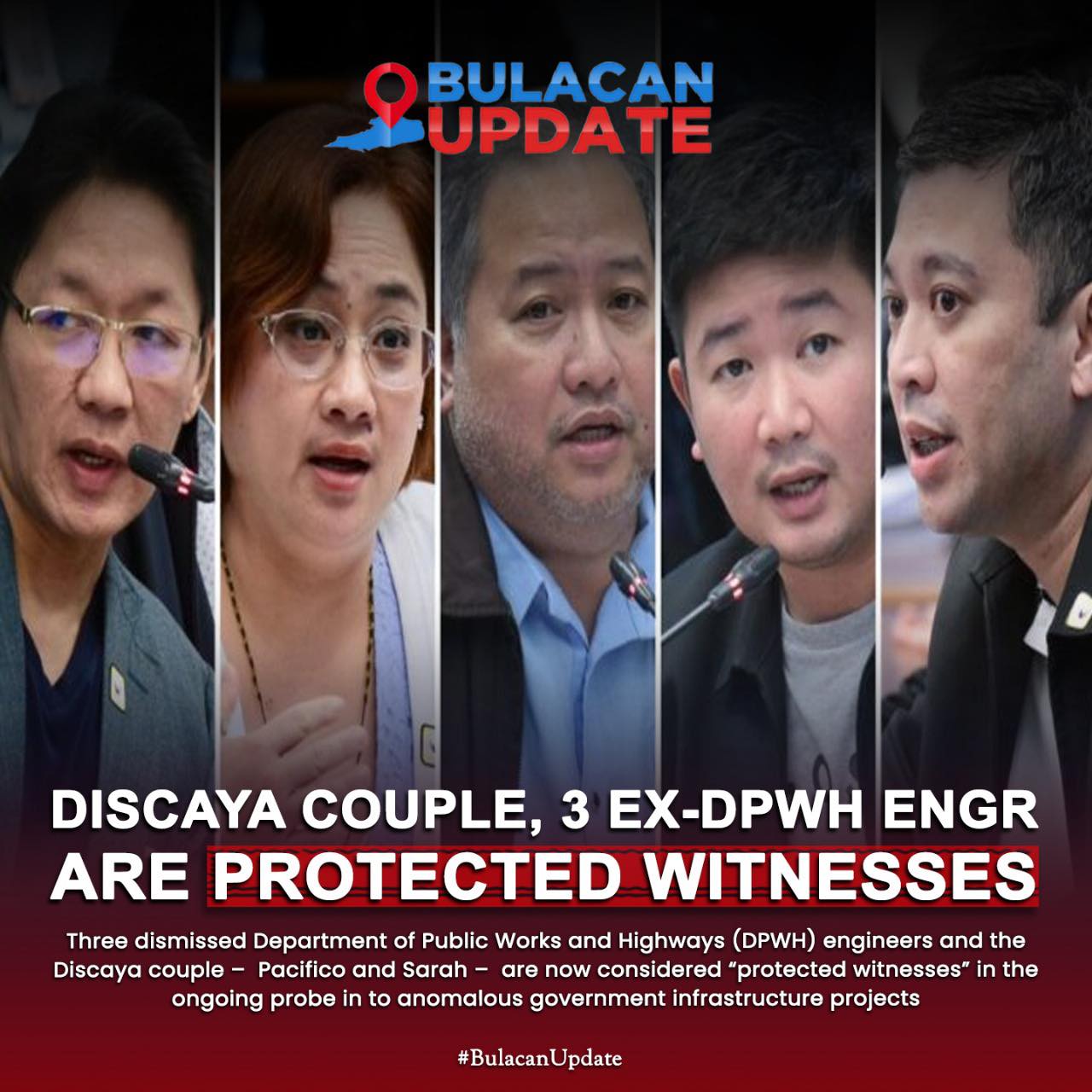 Bulacan - 🔴 DISCAYA MAG-ASAWA, 3 EX-DPWH ENGINEER, GINAWANG PROTECTED ...