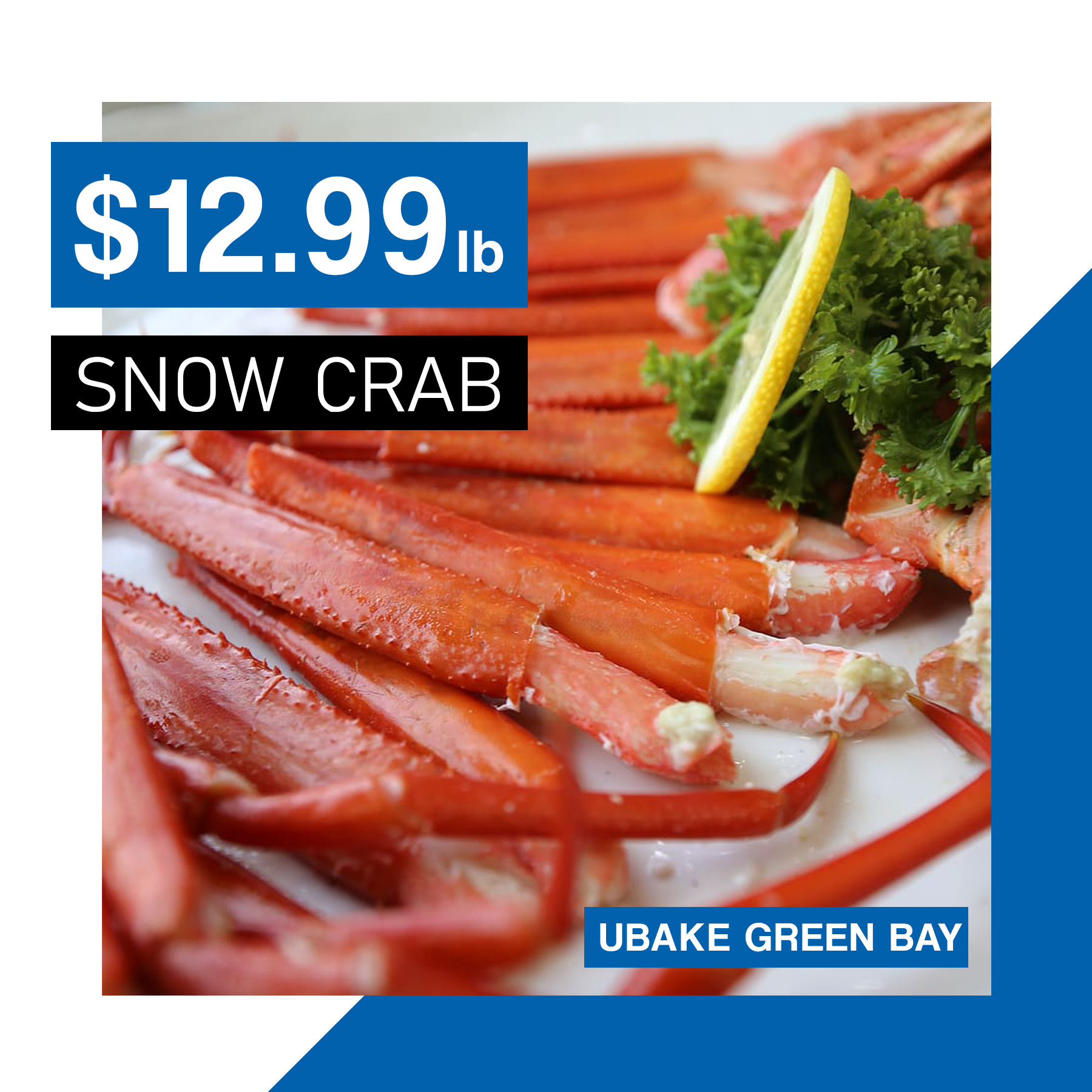 UBake Green Bay - NEW! Buffet-style snow crab is here at...
