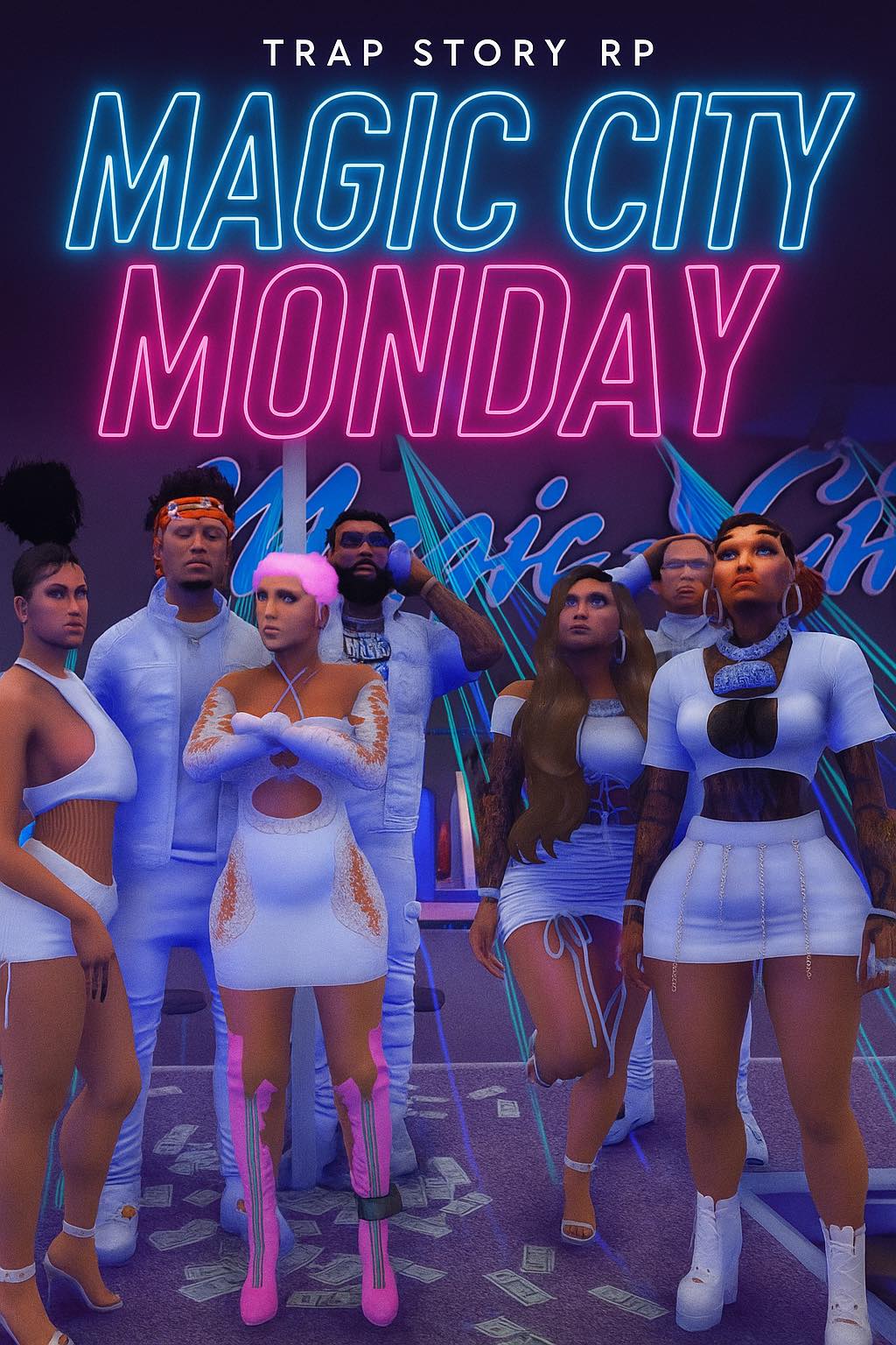 Fivem Server Recruiting 2025 | Magic City Monday in Trap Story Roleplay ...