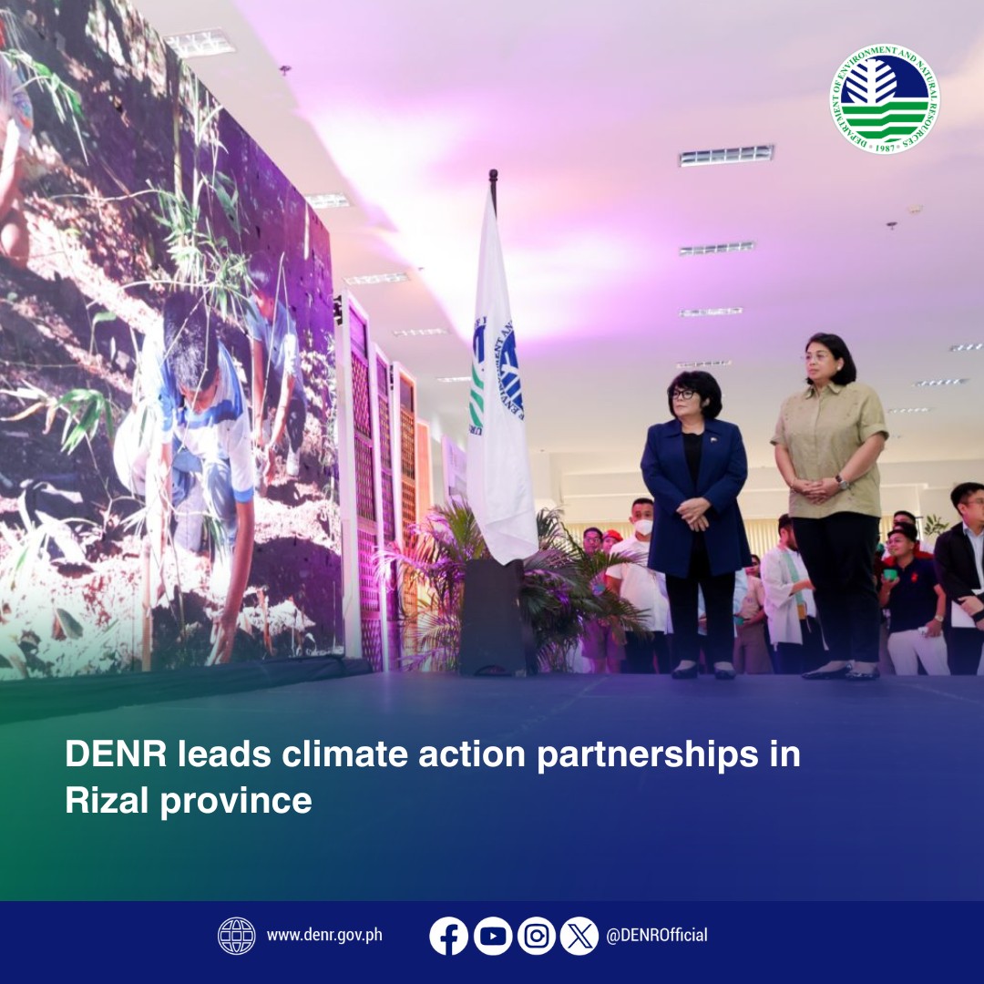 Department - #DENRNews || The Province of Rizal’s climate action ...