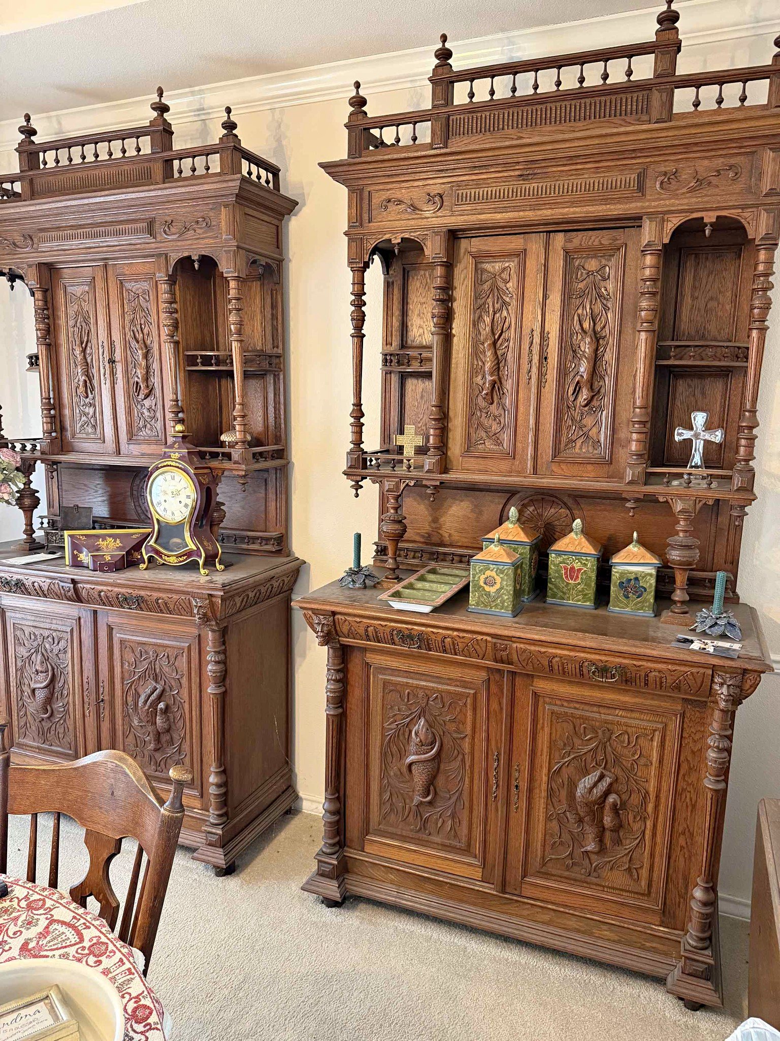 2 matching German Shrunks (cabinets) - Cabinets & Hutches - Adkins ...