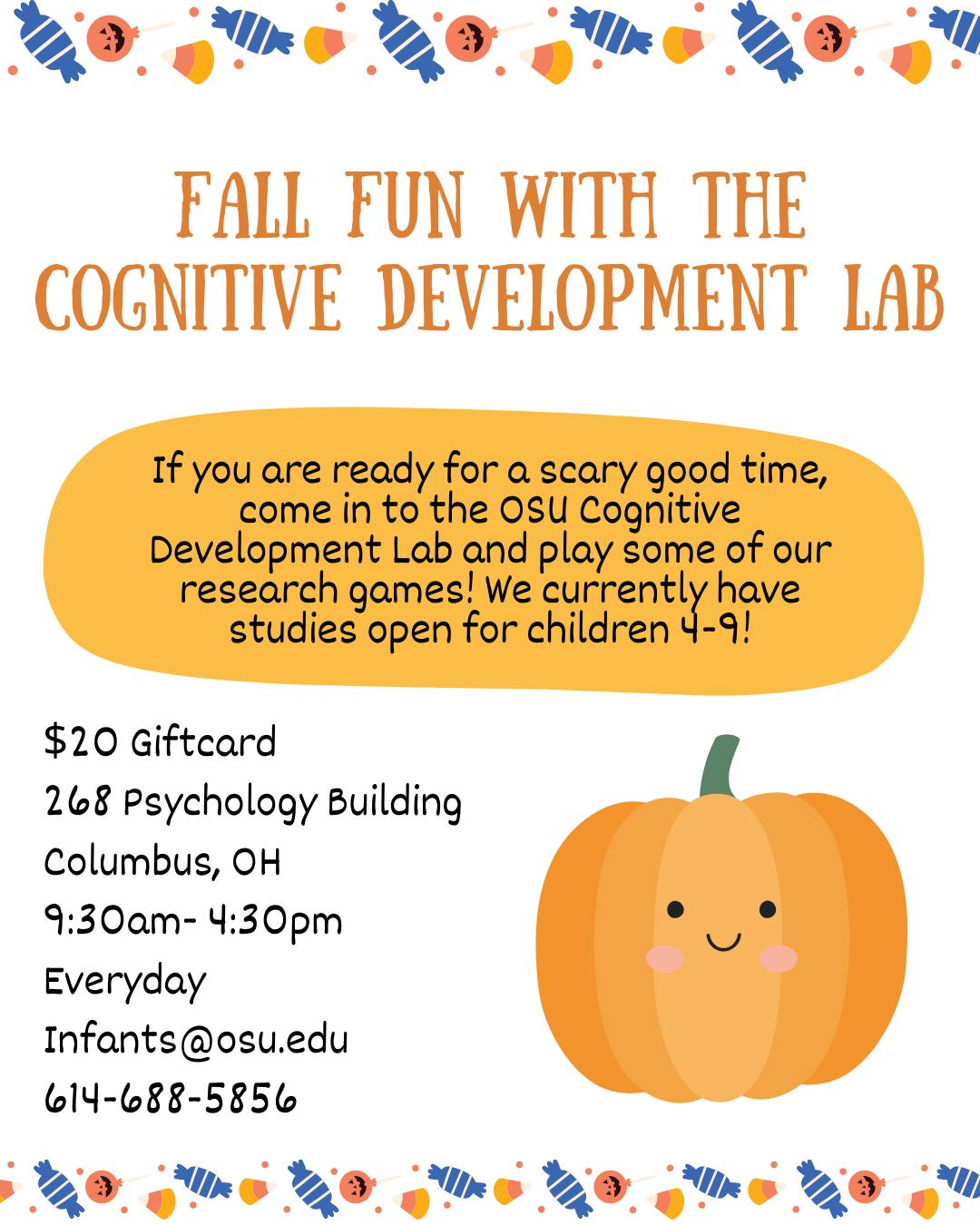 Cognitive Development Lab | Columbus OH