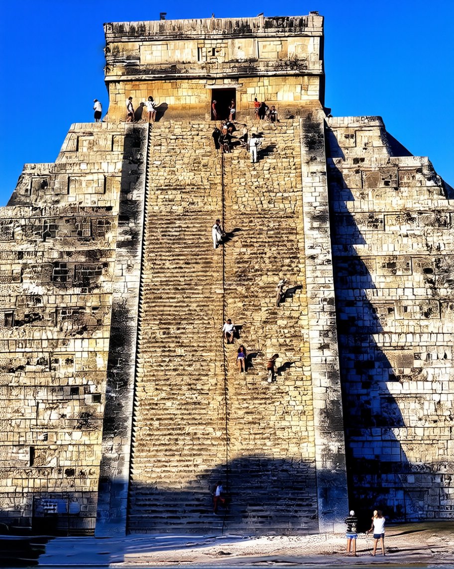 Origin - The renowned pyramid at Chichén Itzá, referred to as El ...