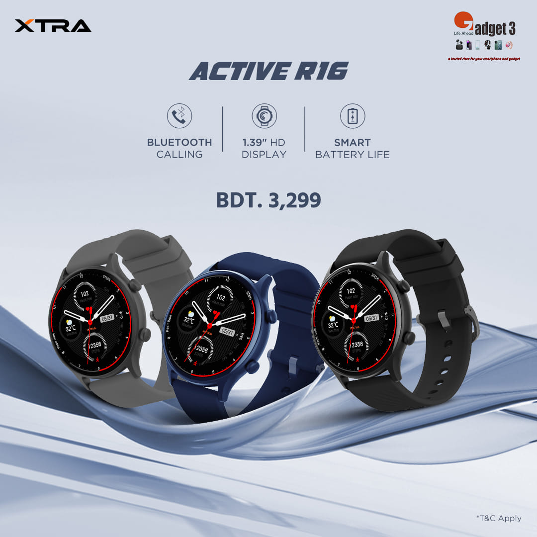 𝐆𝐚𝐝𝐠𝐞𝐭 - The wait is over, XTRA Active R16 Smartwatch - where ...