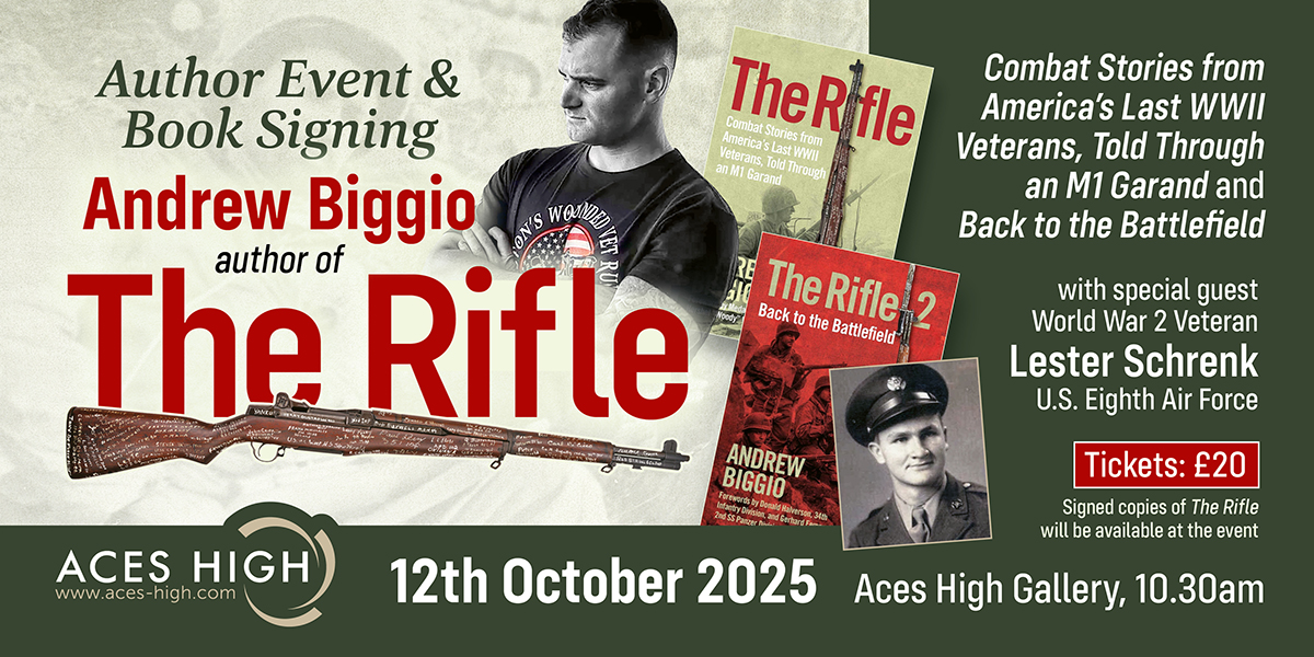 THE RIFLE: Andrew Biggio Book Signing - Sunday 12th October