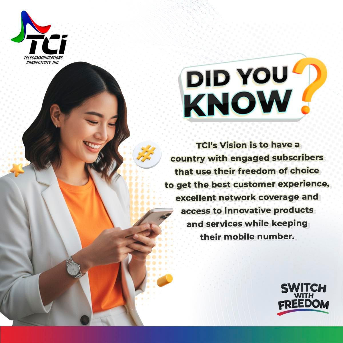 Telecommunications - Ever wondered what the TCI Vision is all about ...