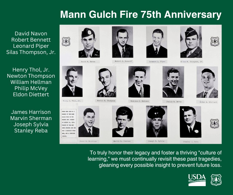 Remembering the Mann Gulch fire of 1949
