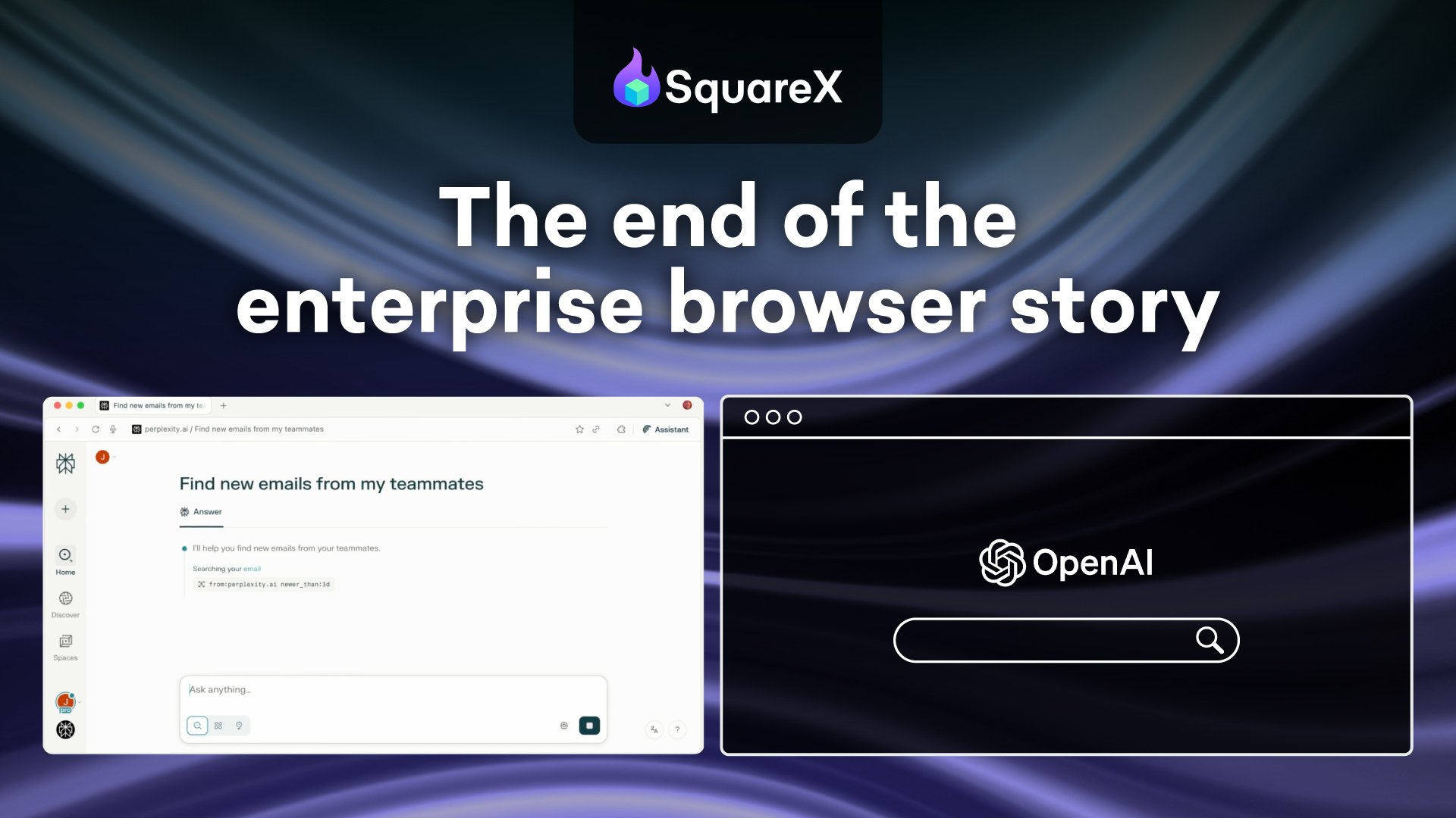 SquareX - AI-powered browsers from OpenAI and Perplexity... | Facebook