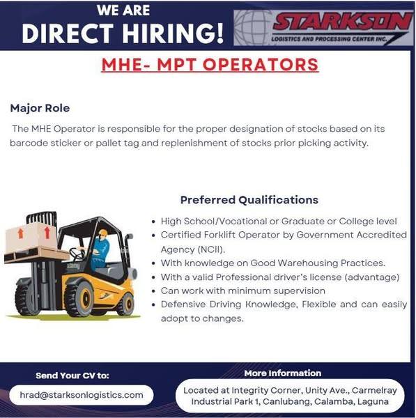 Starkson... - Starkson Logistics and Processing Center Inc