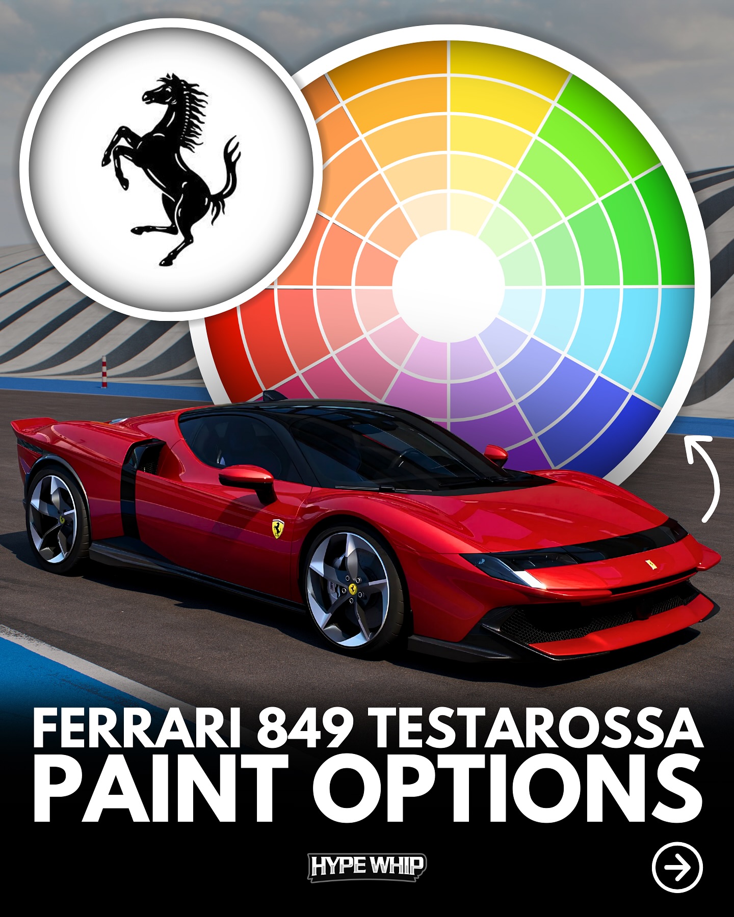 Hypewhip - Which color for you? 🎨 Ferrari has just... | Facebook