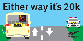 Speed Past School Buses - Connor Donaldson was the voice for school ...
