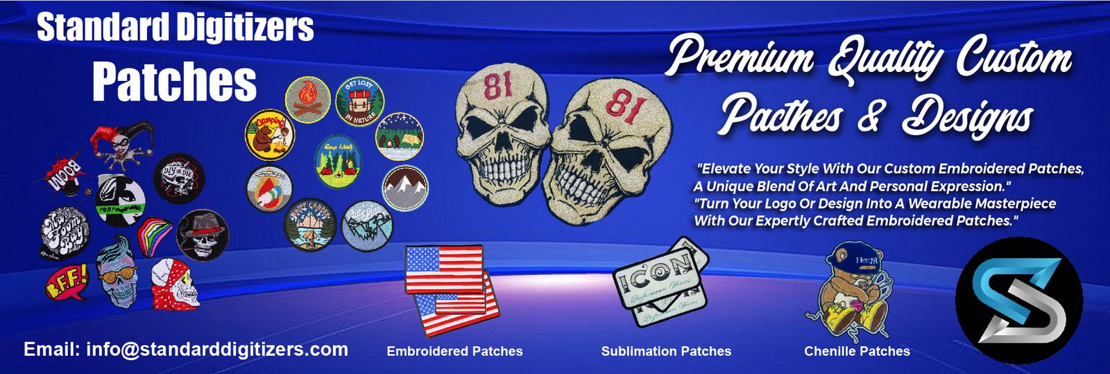 Standard Digitizers | Digitizing • Patches • Vector | Facebook