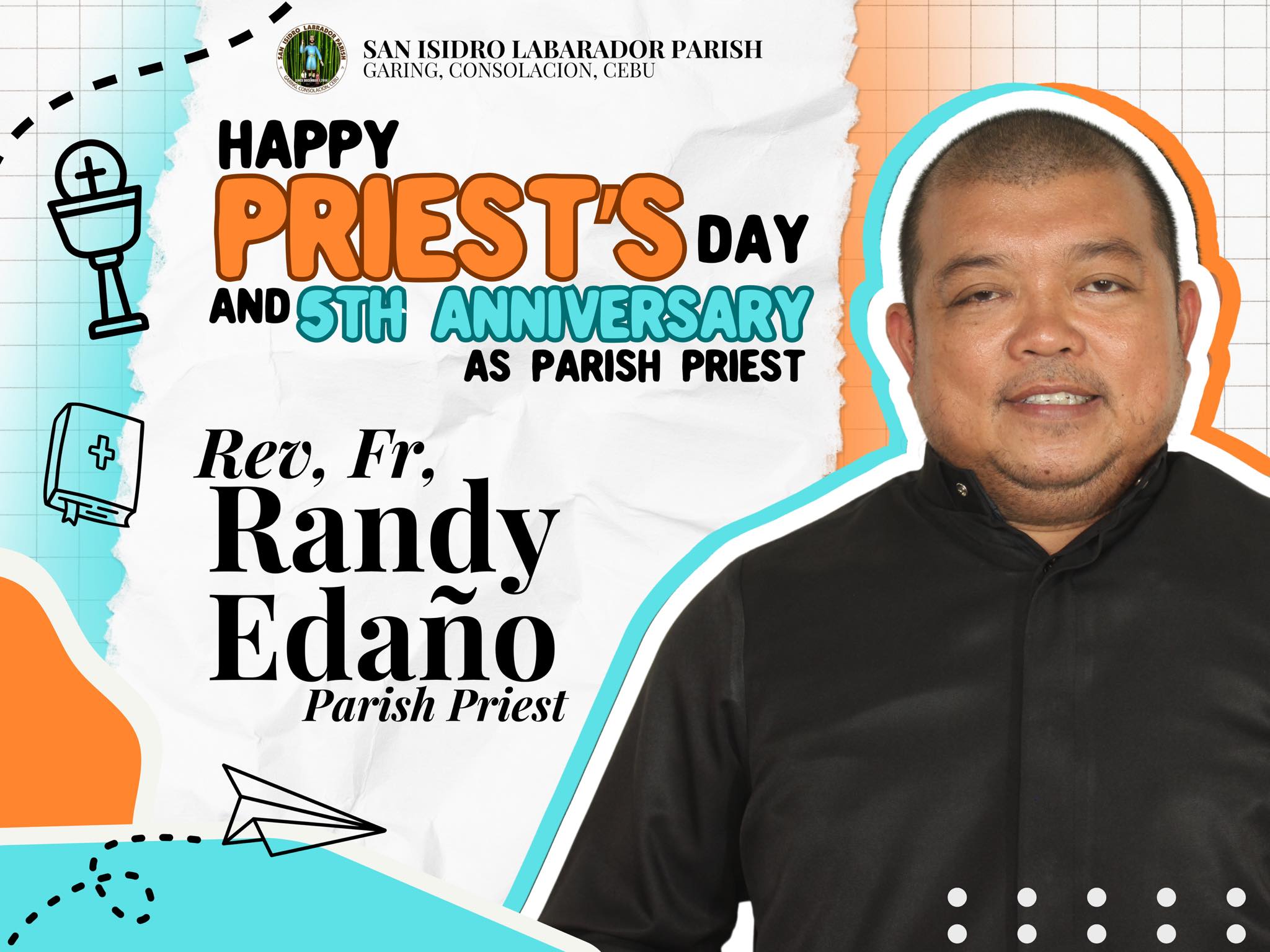 San - Happy Priest’s Day Fr Randy! Today, we celebrate your unwavering ...