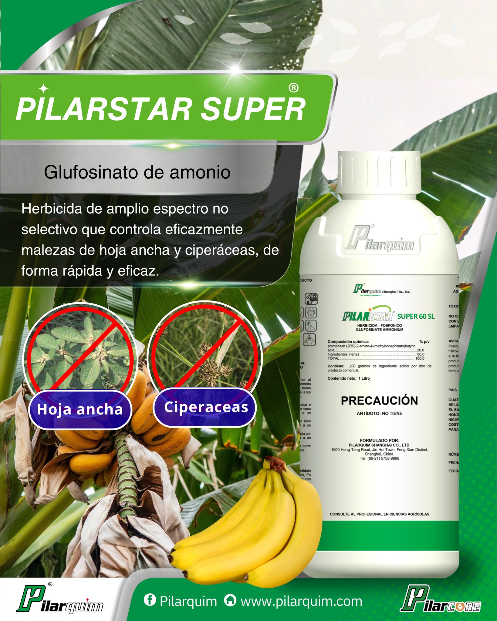 Pilarquim - 🌿 Pilarstar Super® Herbicida de amplio espectro no ...