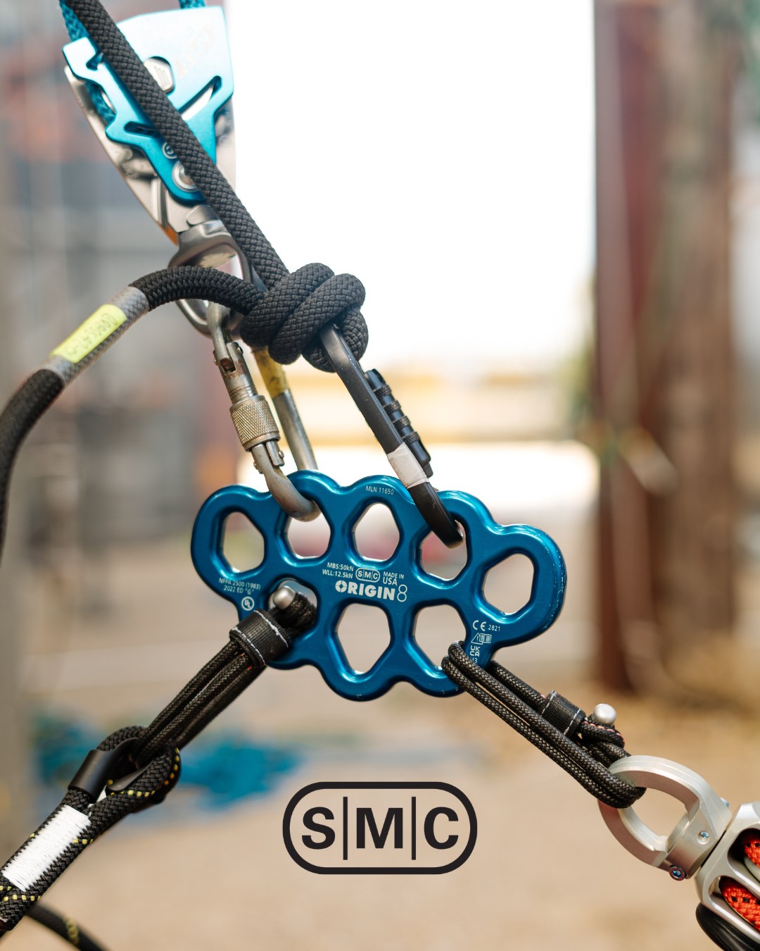 SMC - Eight large connection points to help you organize...