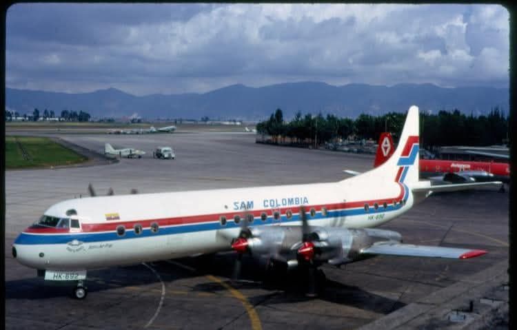 Colombia - SAM: Lockheed L-188A Electra. ( HK-692 ). 