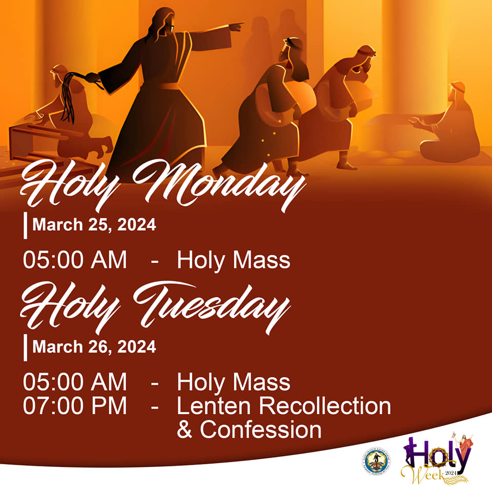 HOLY WEEK 2024... - St. Francis Xavier - Katipunan Parish