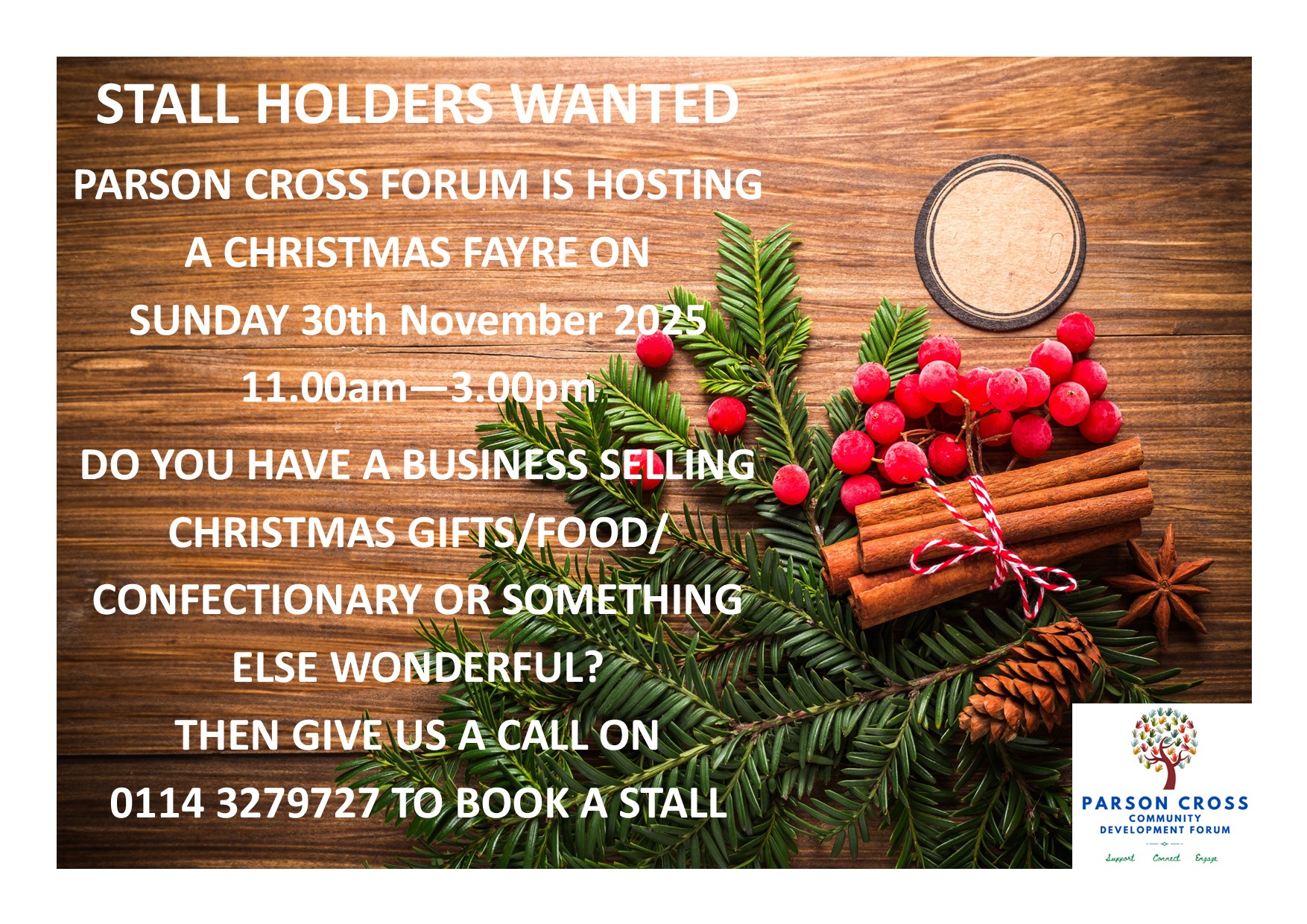 🎄 Calling All Stallholders! 🎄 It... - Parson Cross-Forum | Facebook