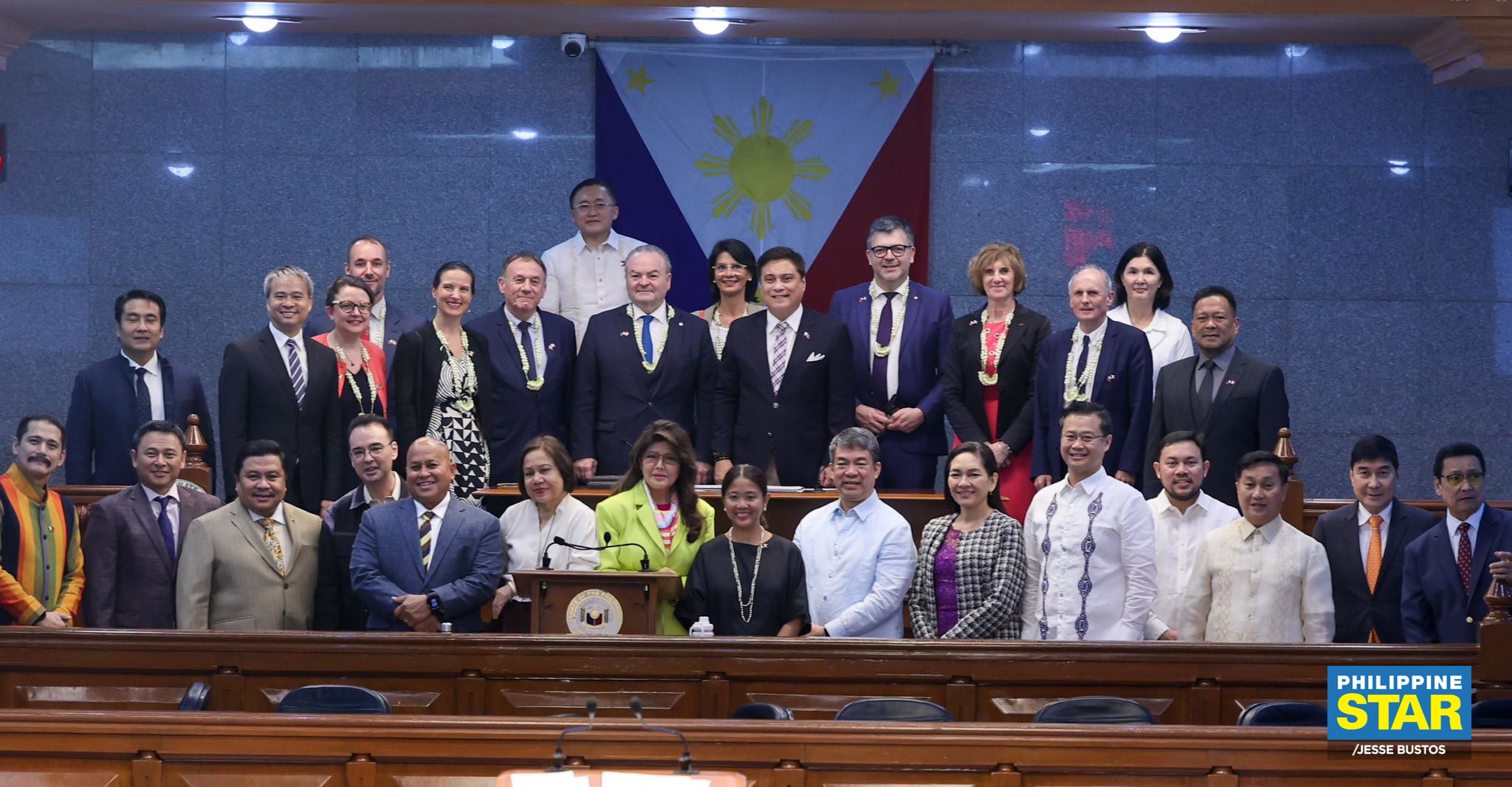 Philippine - Senators welcome the esteemed members of the France ...