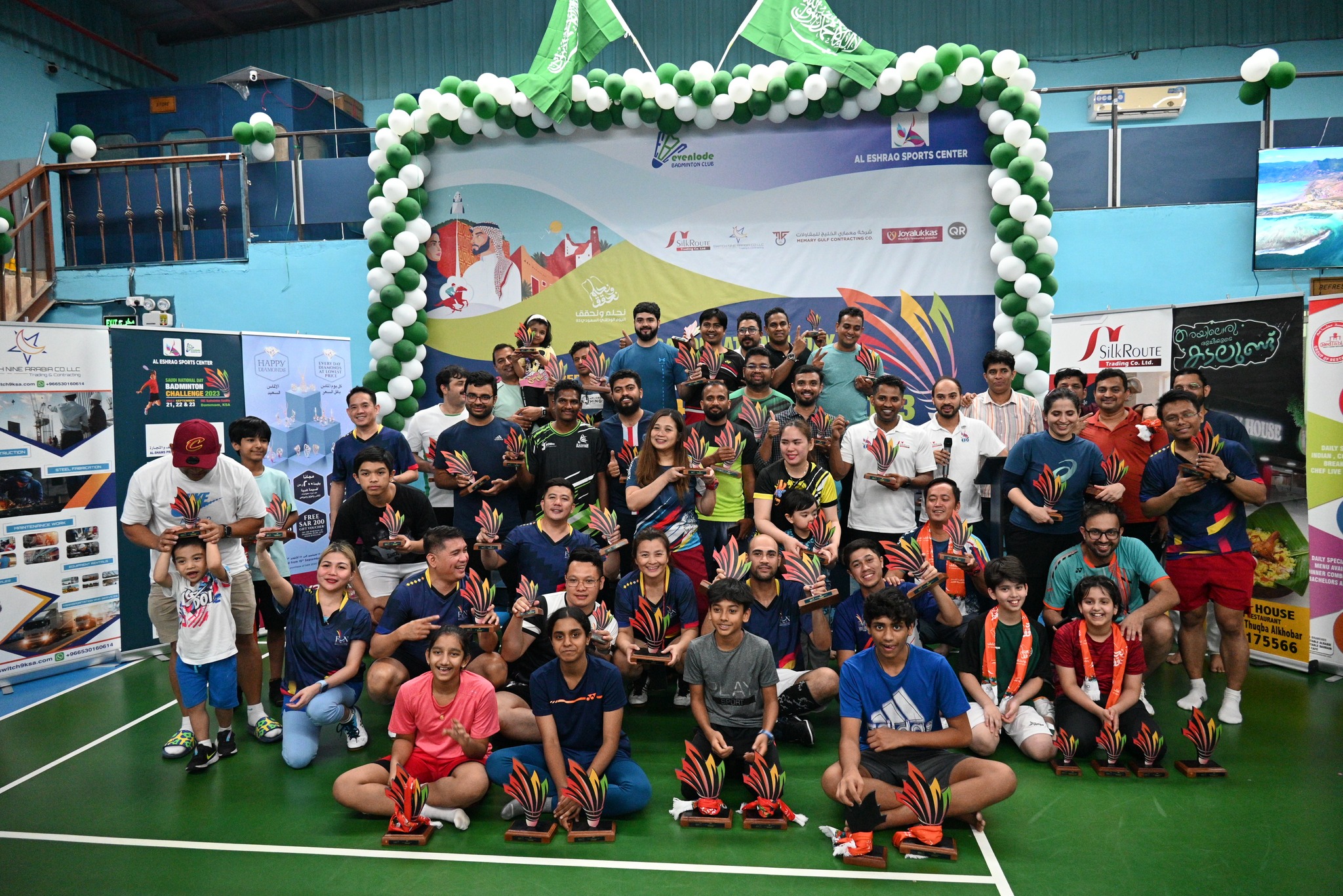Evenlode Badminton Club, Saudi Arabia