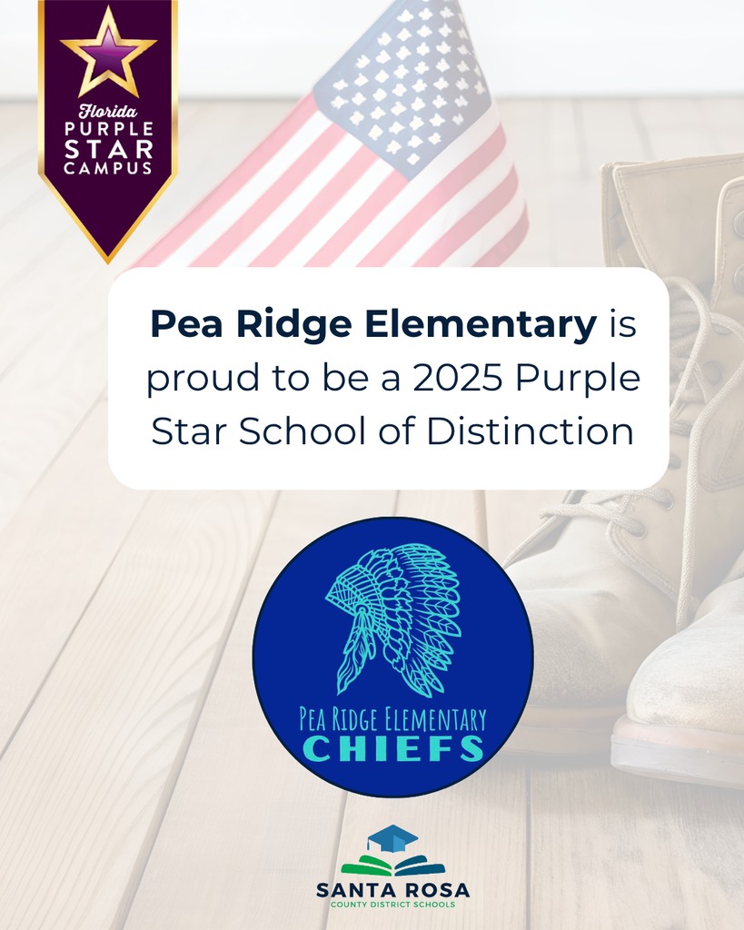 Pea - Our school has received the 2025 Purple Star School of ...