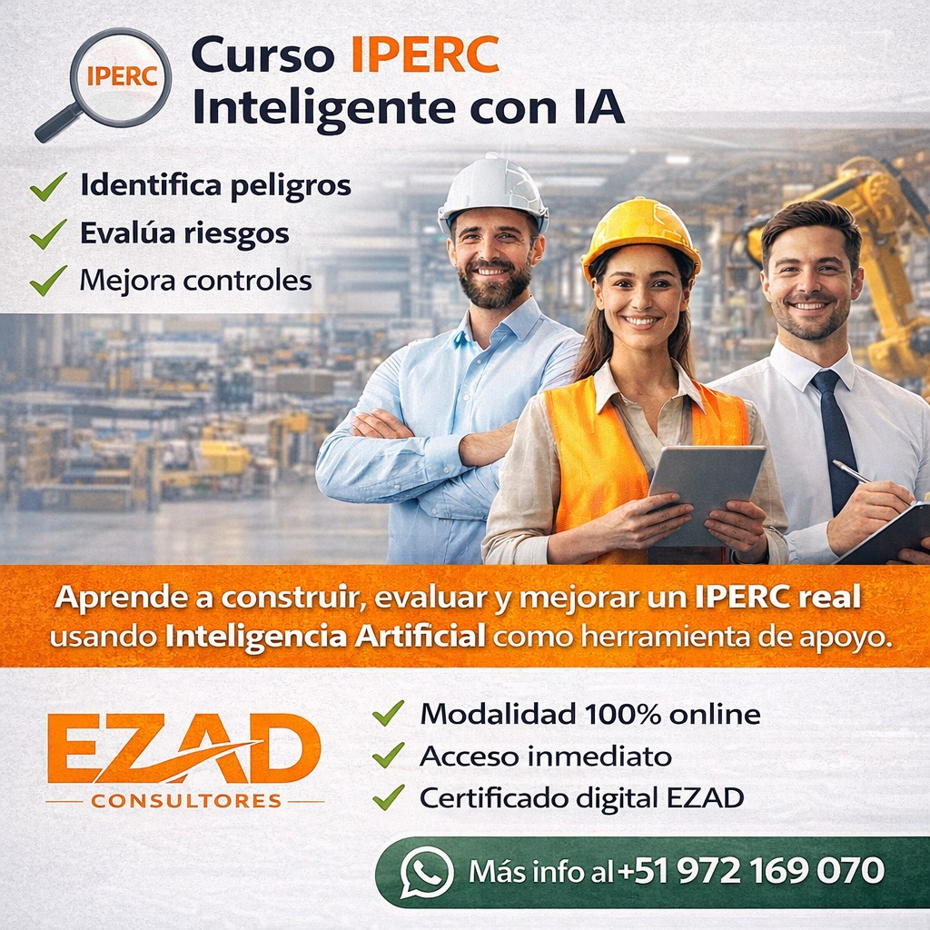 🔍 IPERC Inteligente con... - Ezad Ssoma Consultores | Facebook