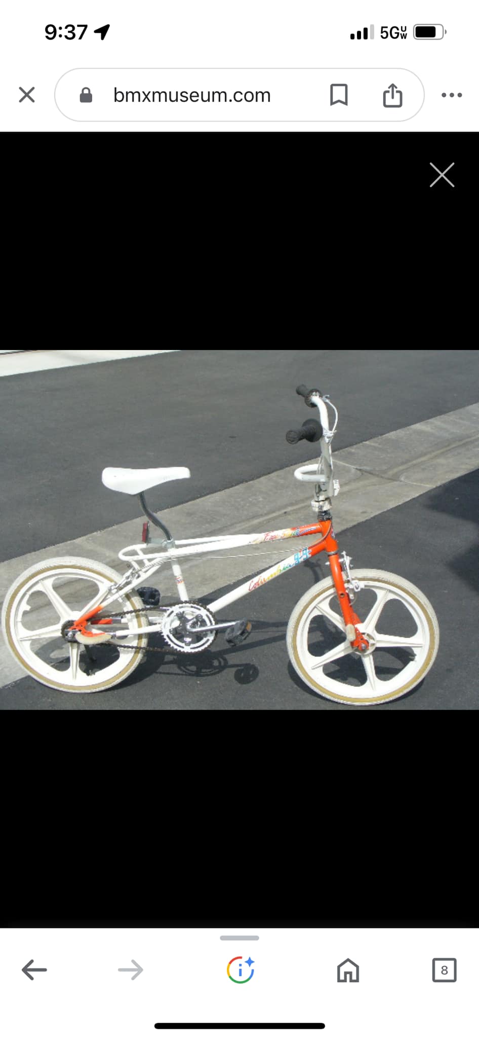 Columbia Big Boss Freestyle BMX bike from 1989