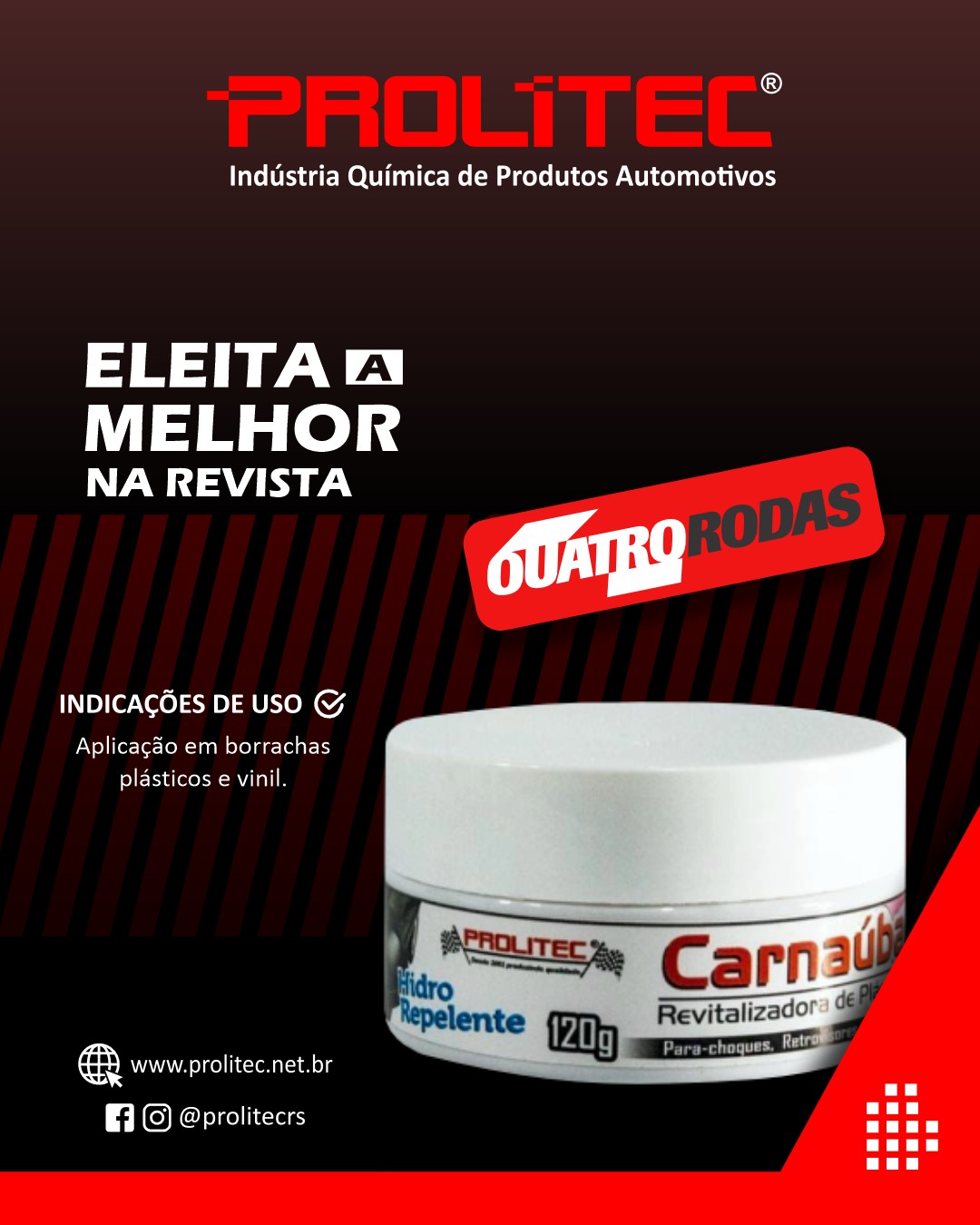 🚗 Carnaúba Revitalizadora - Uma... - Prolitec automotivos