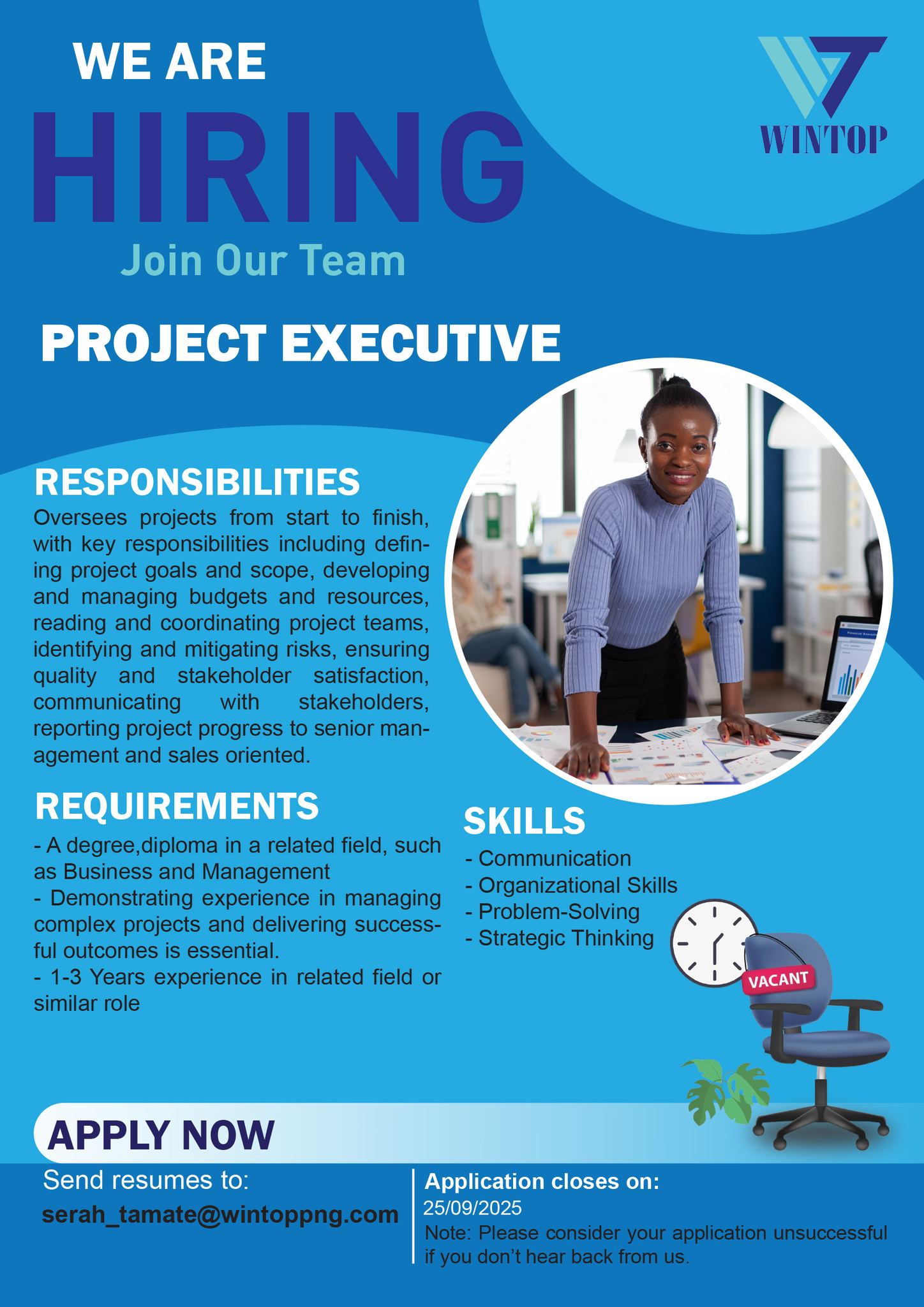 Wintop Tech - 📣📣📣 APPLY NOW ‼️ 📌If you know, you are the... | Facebook