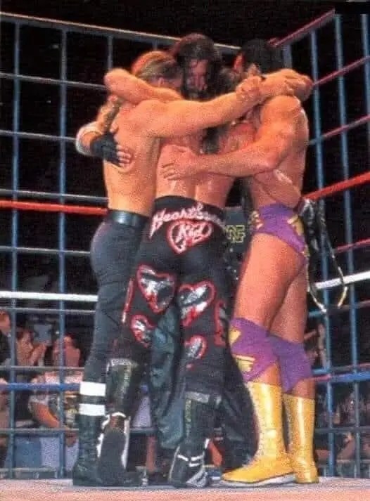 Swarup - 29 years ago in Madison Square Garden, Razor Ramon, Kevin Nash ...