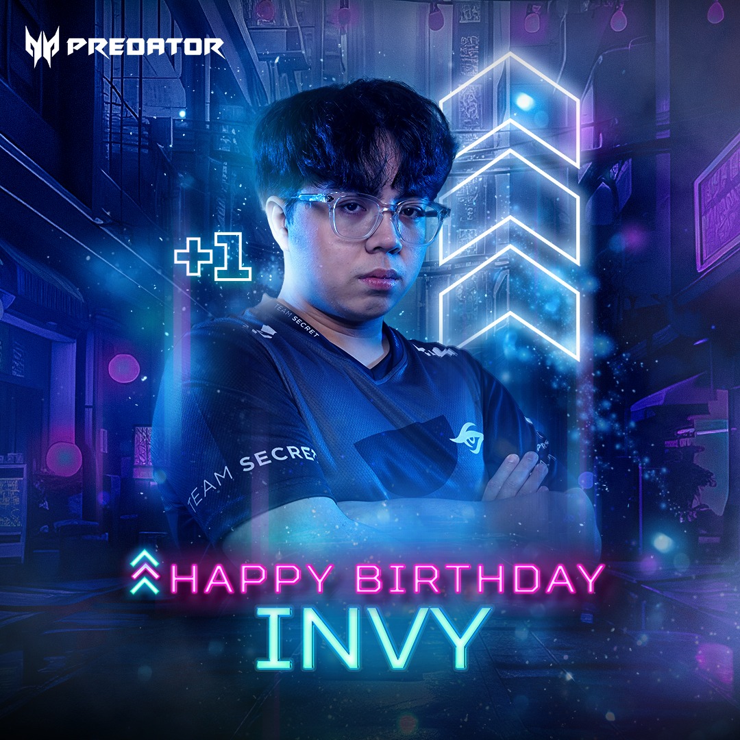 Predator Gaming - Happy birthday, Secret invy! 🎉 Congrats...