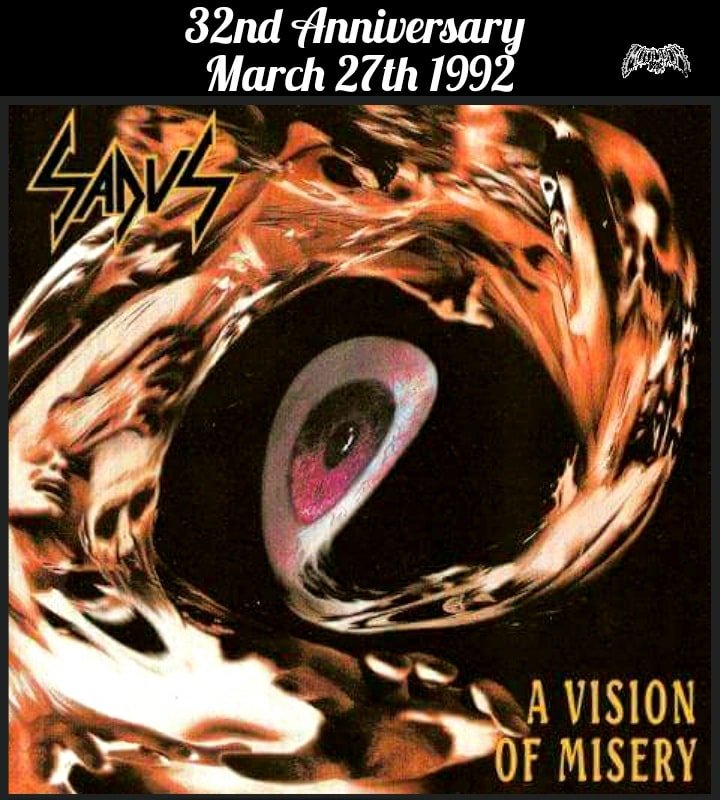 Mutilador - SADUS A Vision Of Misery March 27th 1992 Recorded on