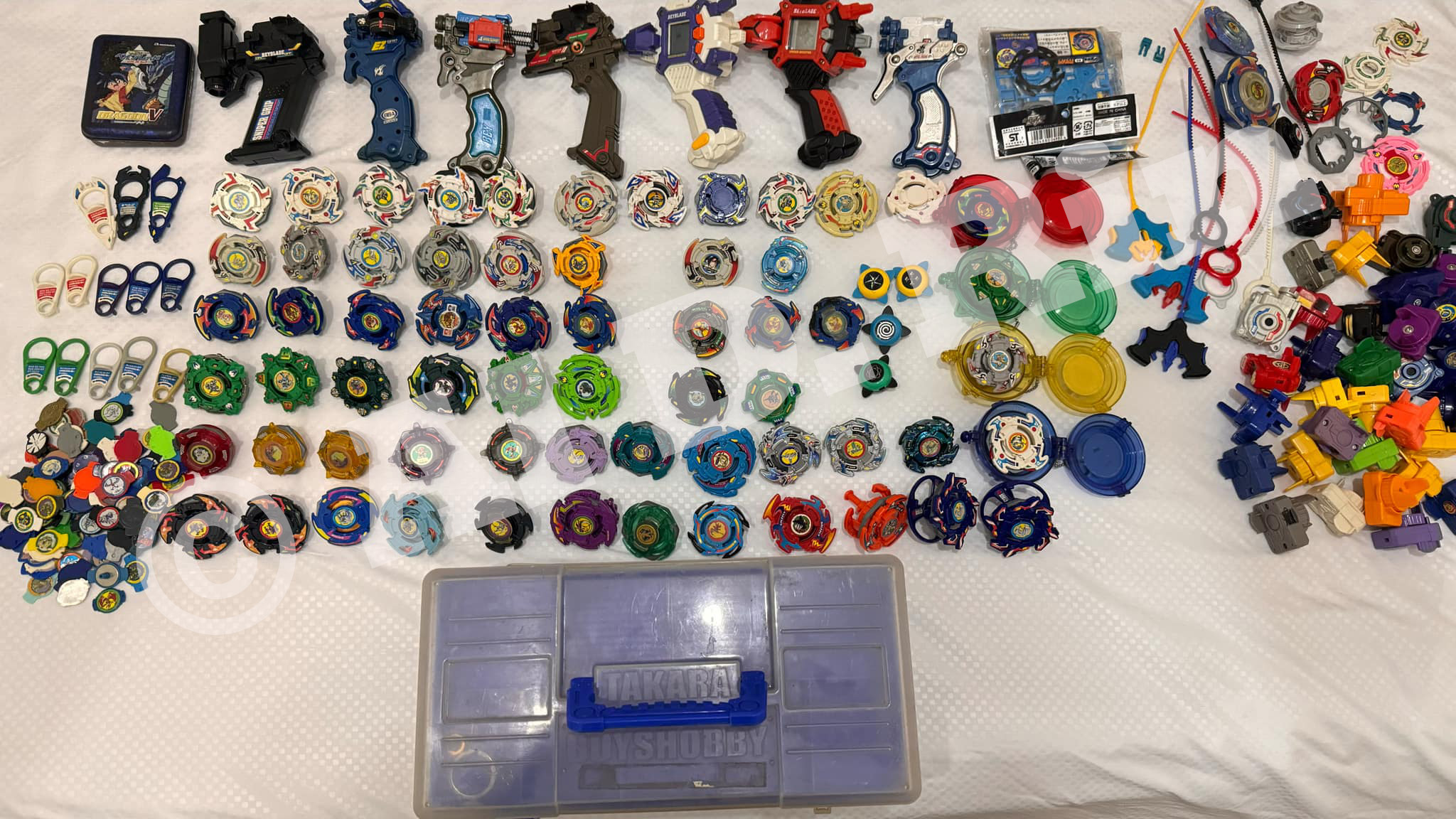 These are the real deal! Scored a massive Takara Tomy Beyblade lot  display picture 1