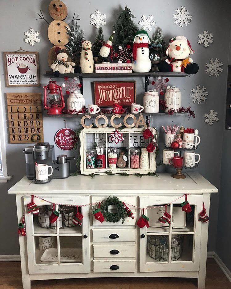 Crafty - A hot cocoa/coffee bar... love this source --> https://www ...