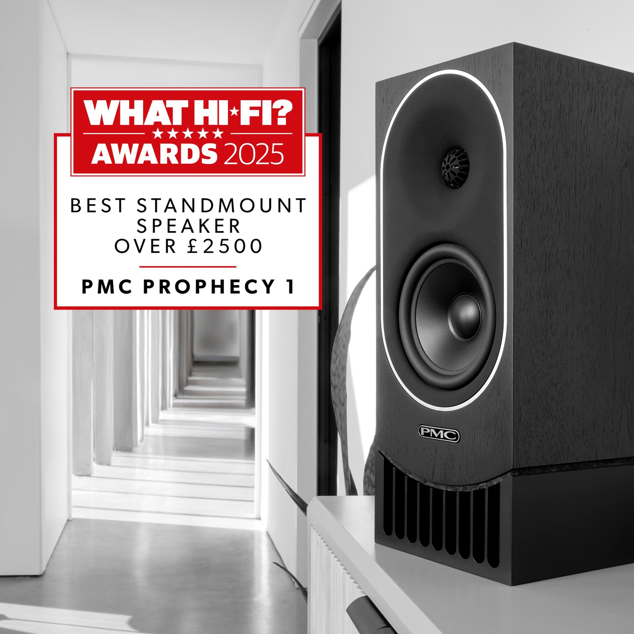 It's a hat trick in the What Hi-Fi? Awards 2025! prodigy1 – “Best