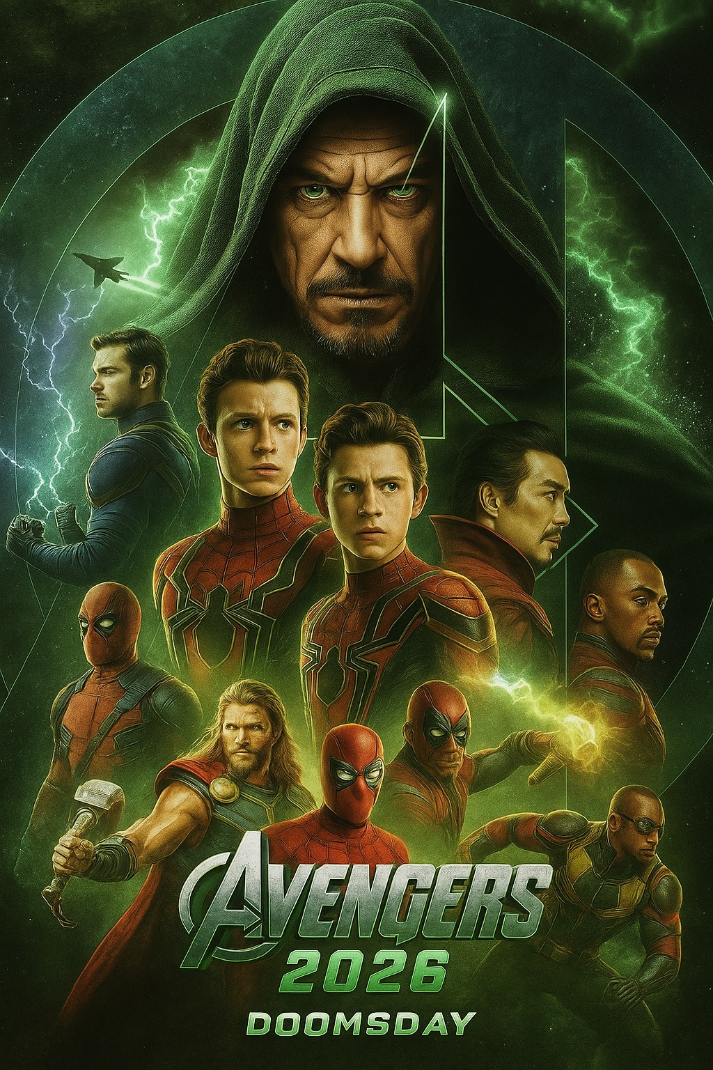 Brice - Avengers 2026: Doomsday A mysterious hooded entity emerges from ...