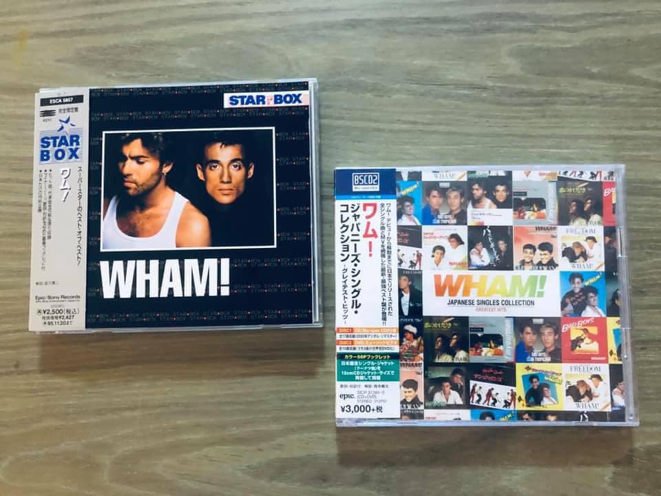 WHAM Japan Singles Collection CD + MVs DVD #StarBox