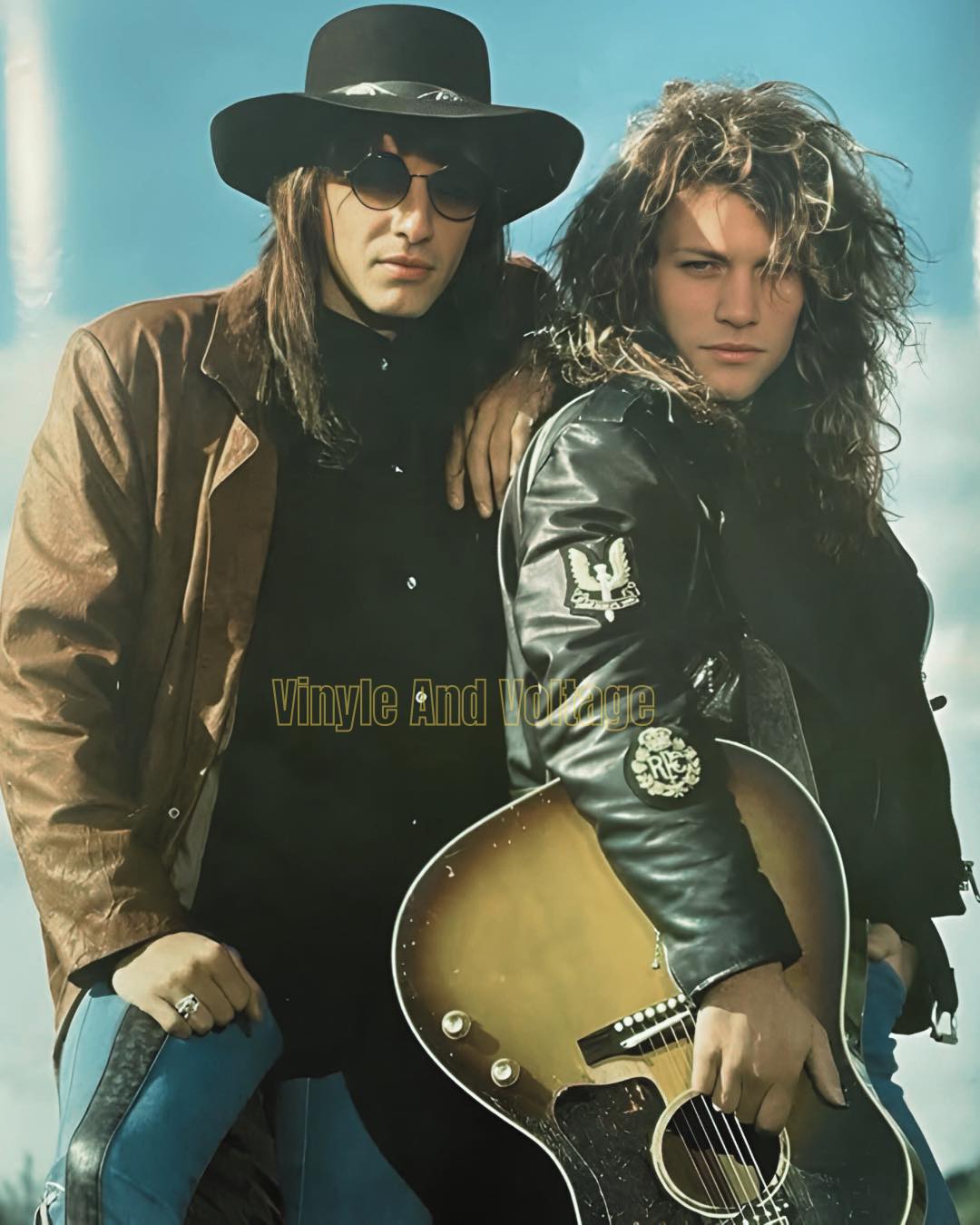 Bon Jovi and Richie Sambora at Super Rock '84
