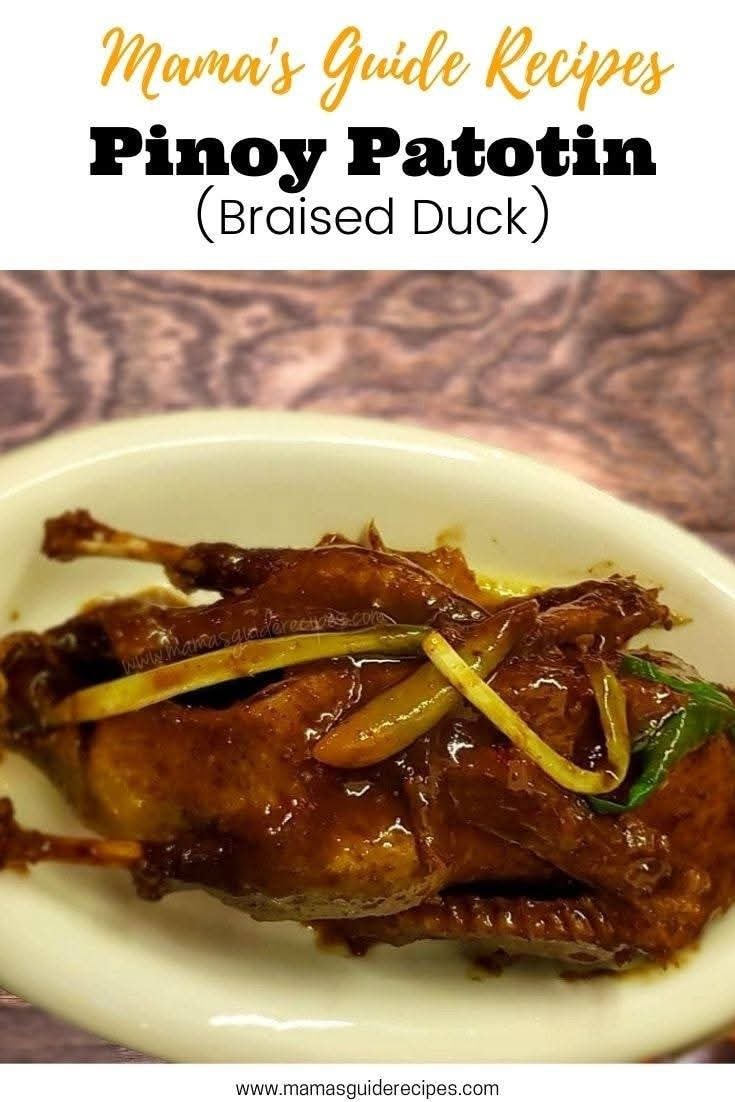 Mama's - Patotin (Braised Duck) 😍😍 Tap To Get Recipe: https://www ...