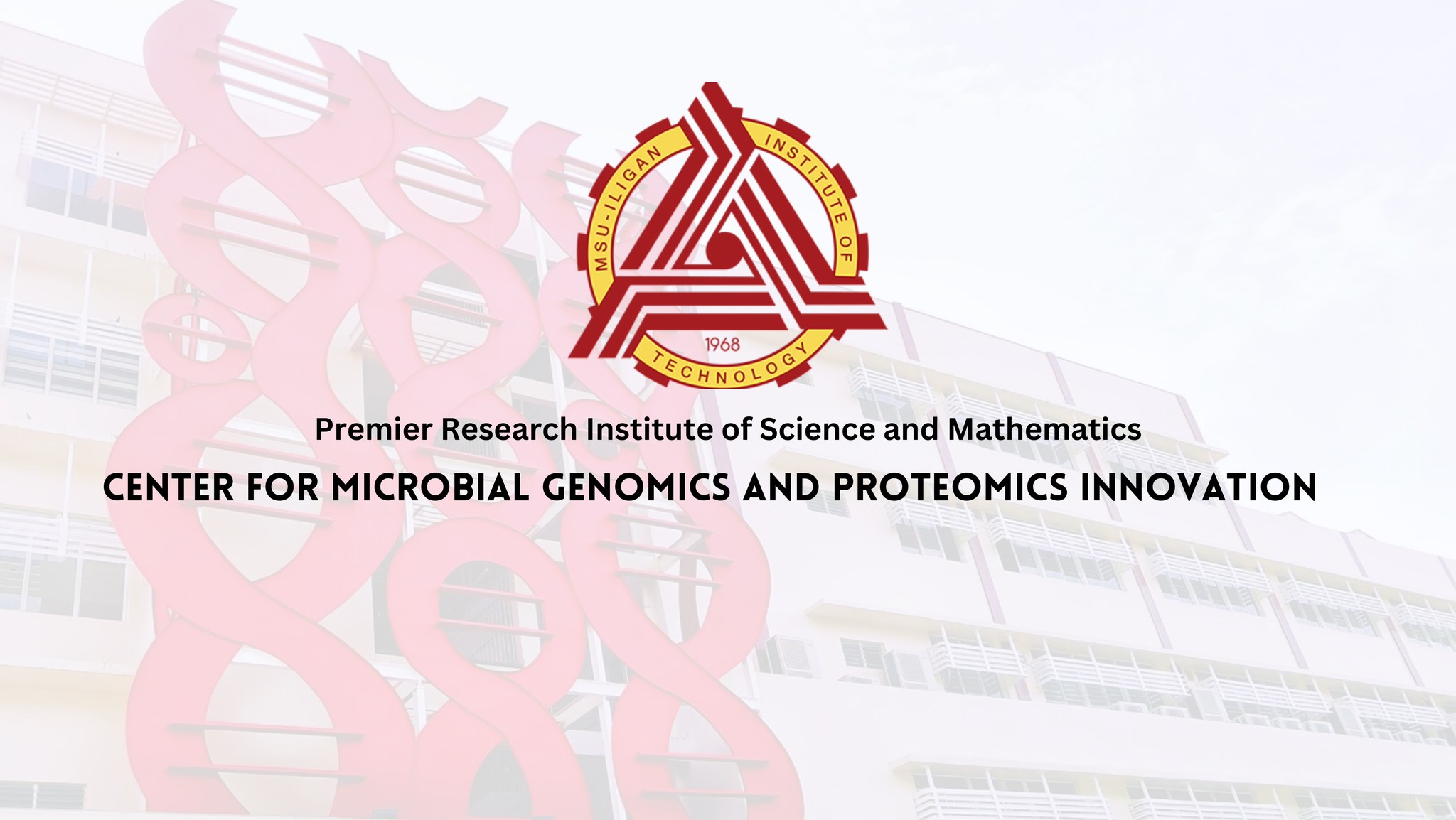 Center for Microbial Genomics and Proteomics Innovation