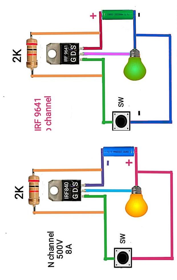 What is the difference between pull-up and pull-down resistors in