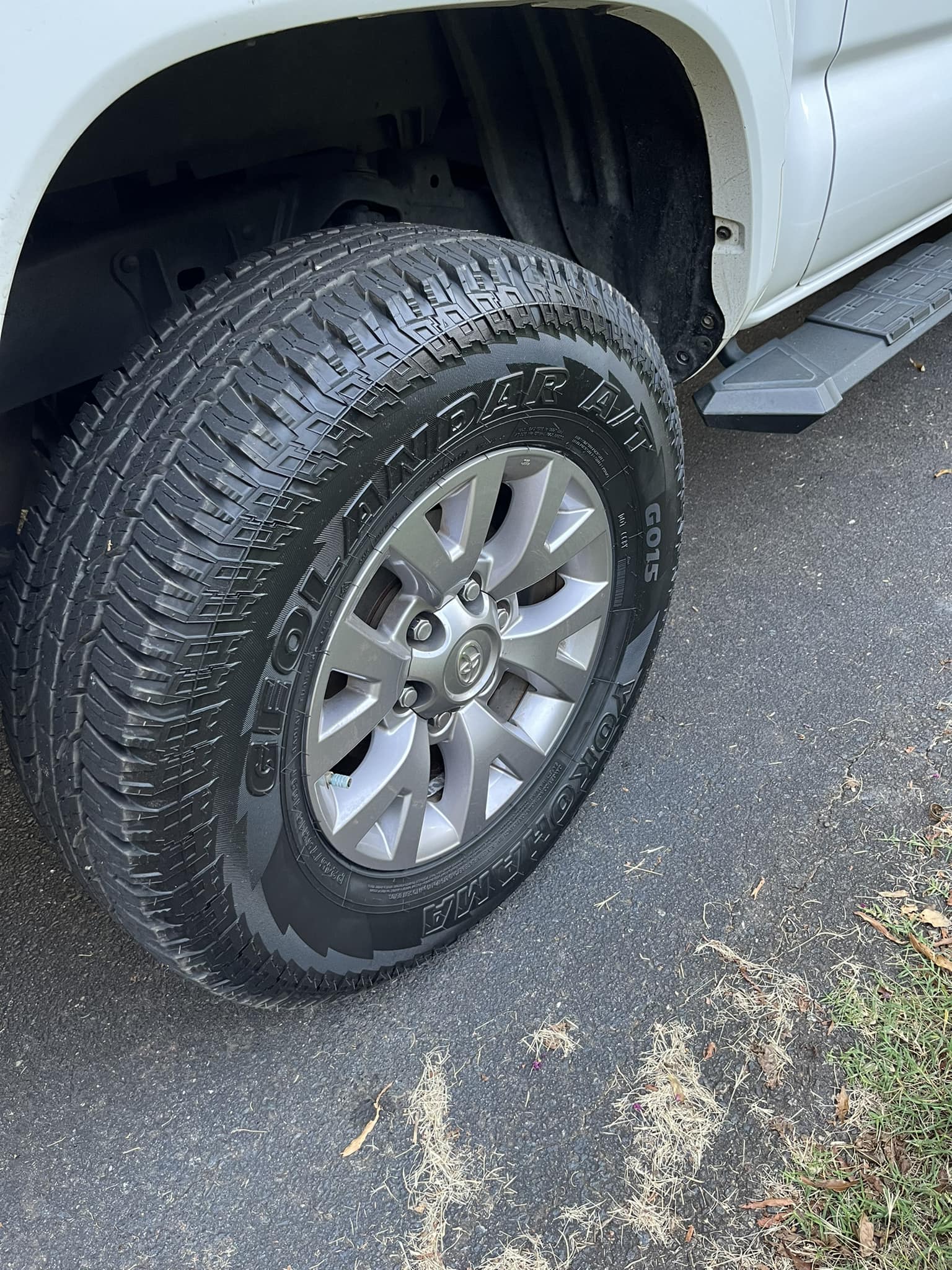 Loving my new tires. Yokohama geolander 15 a/t