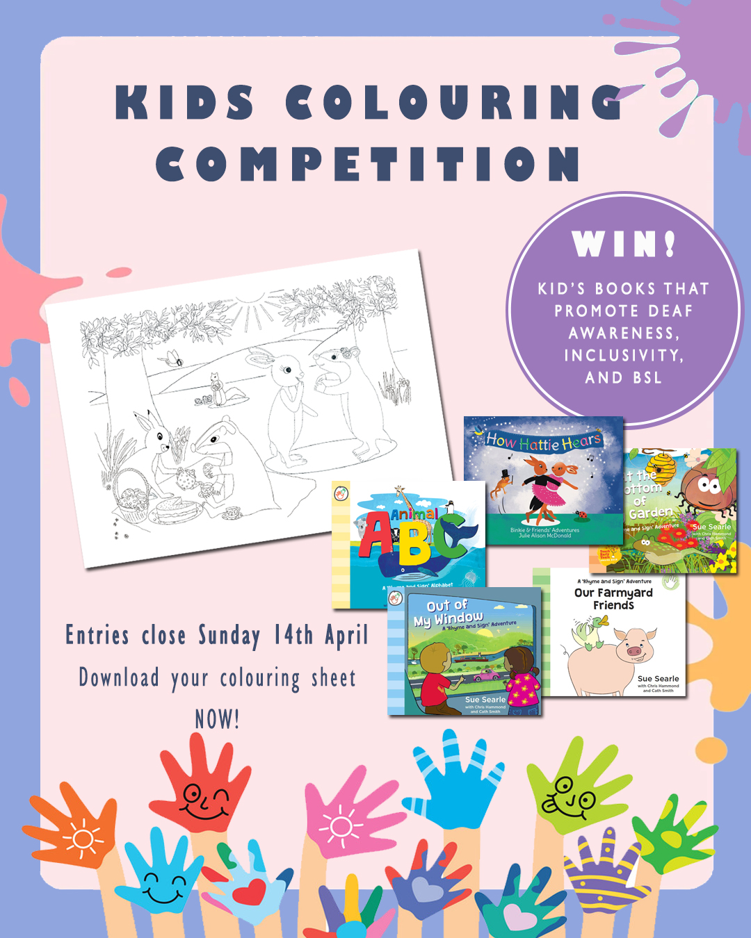 Deaf - KIDS COLOURING COMPETITION ALERT!⁠ ⁠ Don't forget to enter our ...