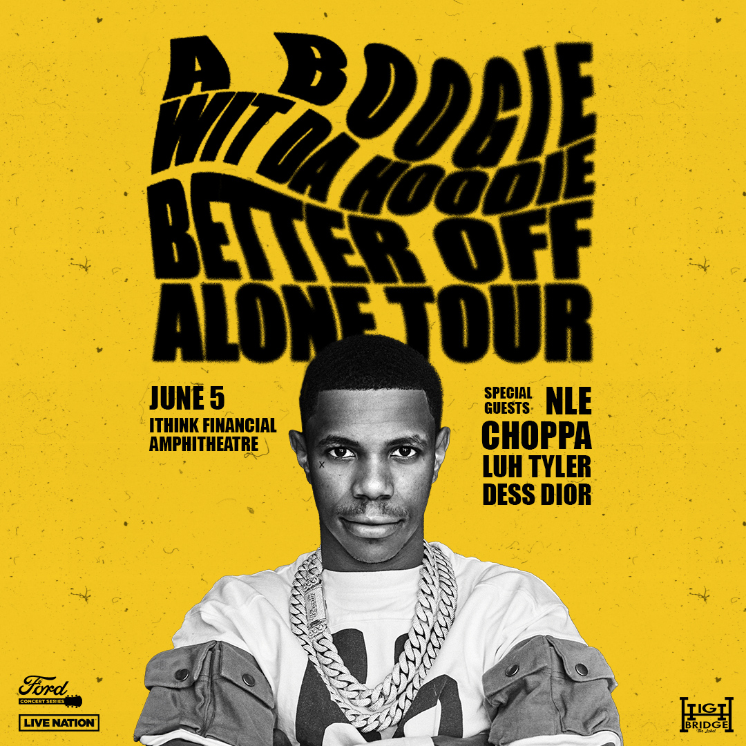 🗣 Tickets are on sale now for A Boogie Wit da Hoodie's Better Off