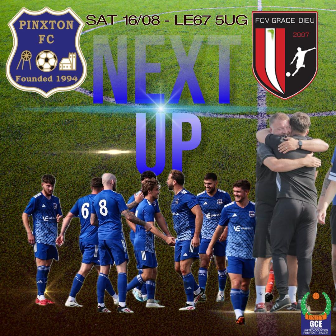 Pinxton FC - 🔵⚪️NEXT UP⚪️🔵 After our incredible 2-1 win... | Facebook