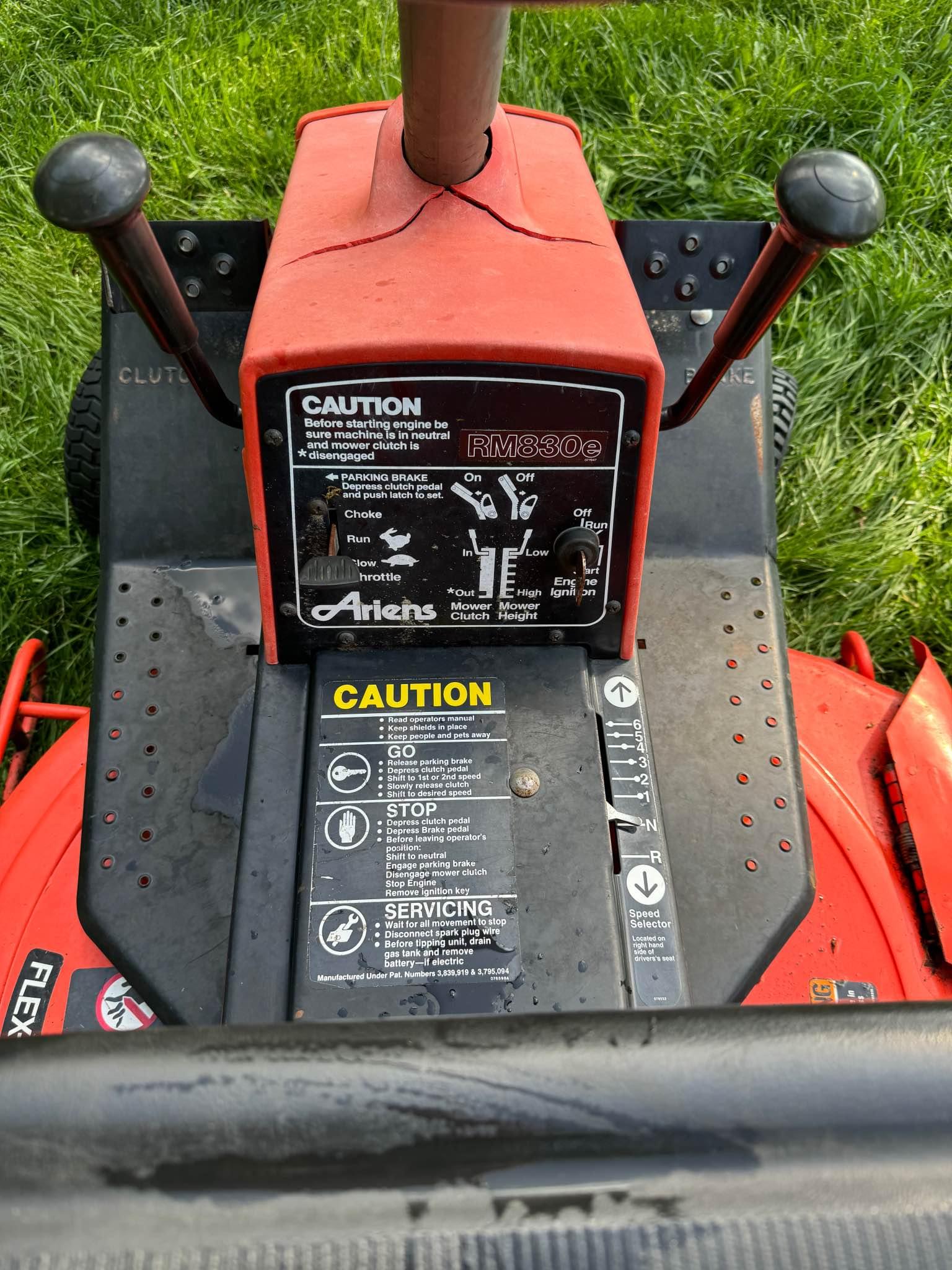 Ariens RM830e 30” Cut - Lawn Mowers - Rib Mountain, Wisconsin ...