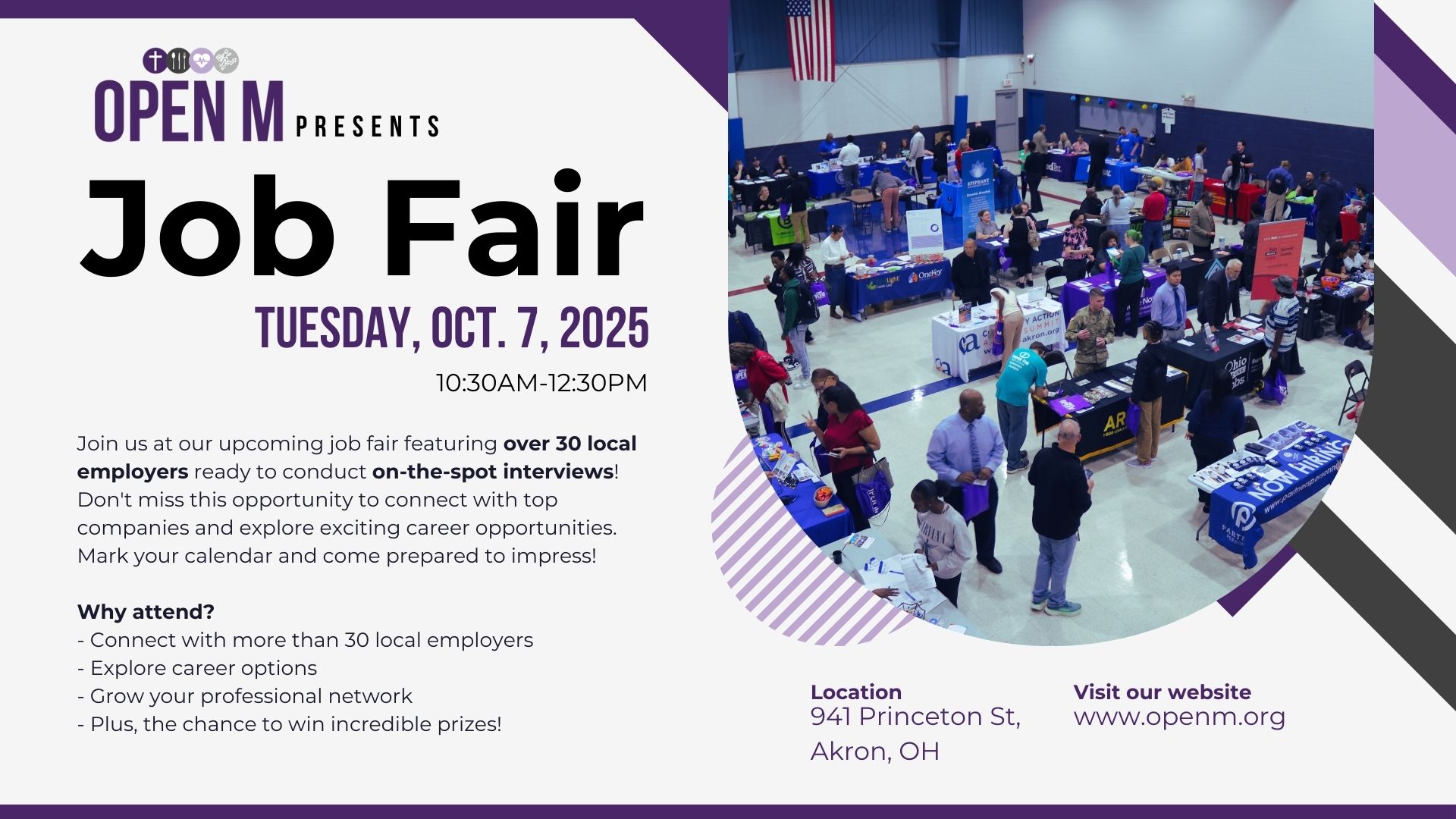 OPEN M's Job Fair