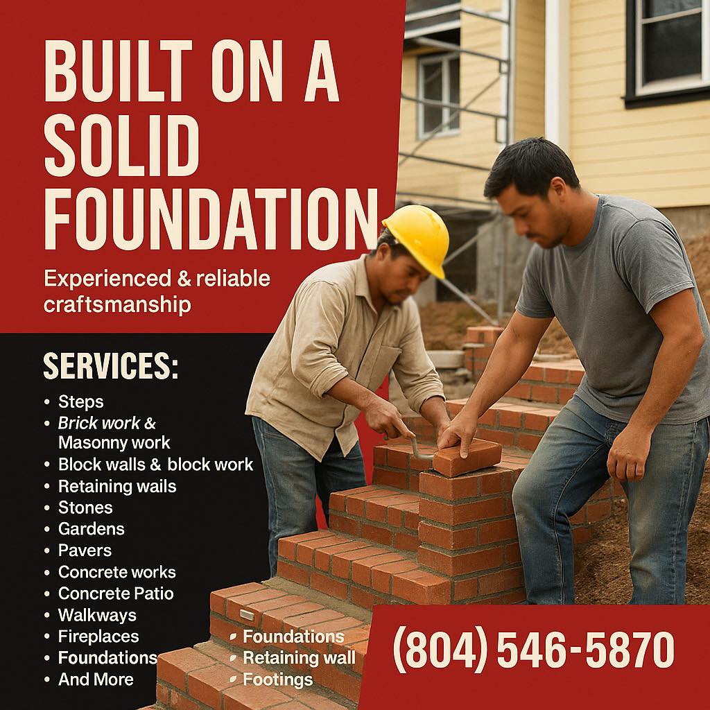 RVA General Restoration & Bricks LLC | Richmond VA