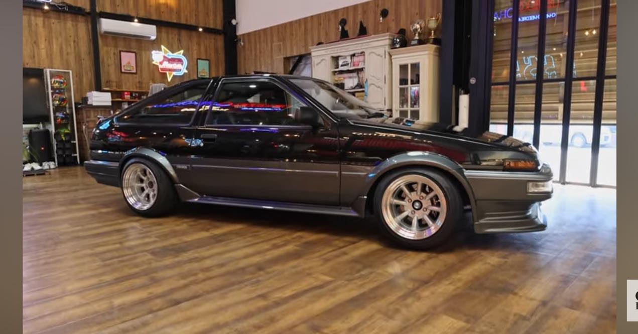 TEAM AE86👍 谷口信輝選手 85 AE86 フィスティバル 日曜日、岡山国際