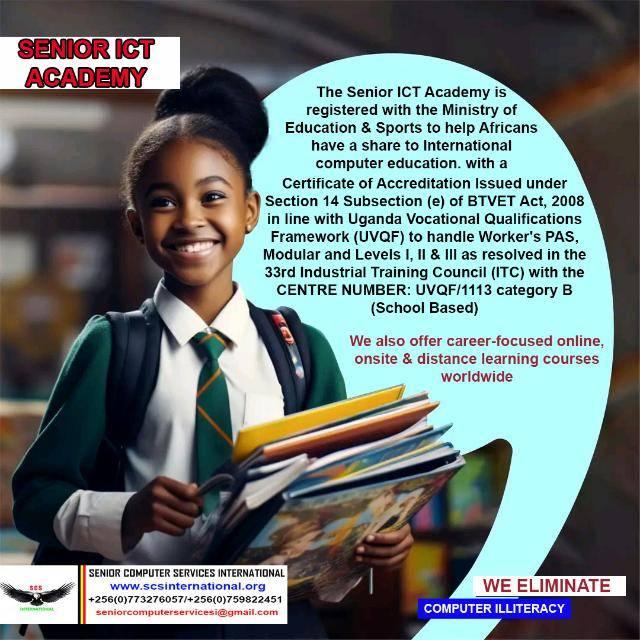 Senior computer services international | Masaka